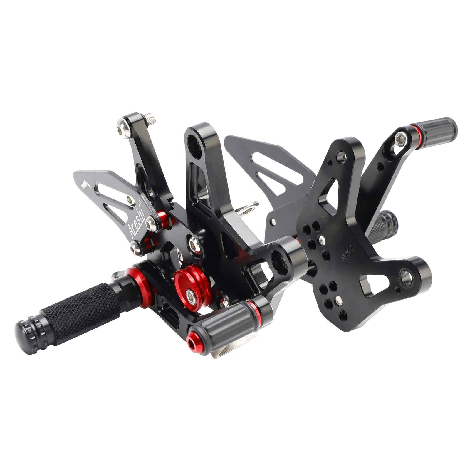 Repose-pieds arrière en aluminium CNC Kawasaki Ninja ZX6R ZX636 2021-2024