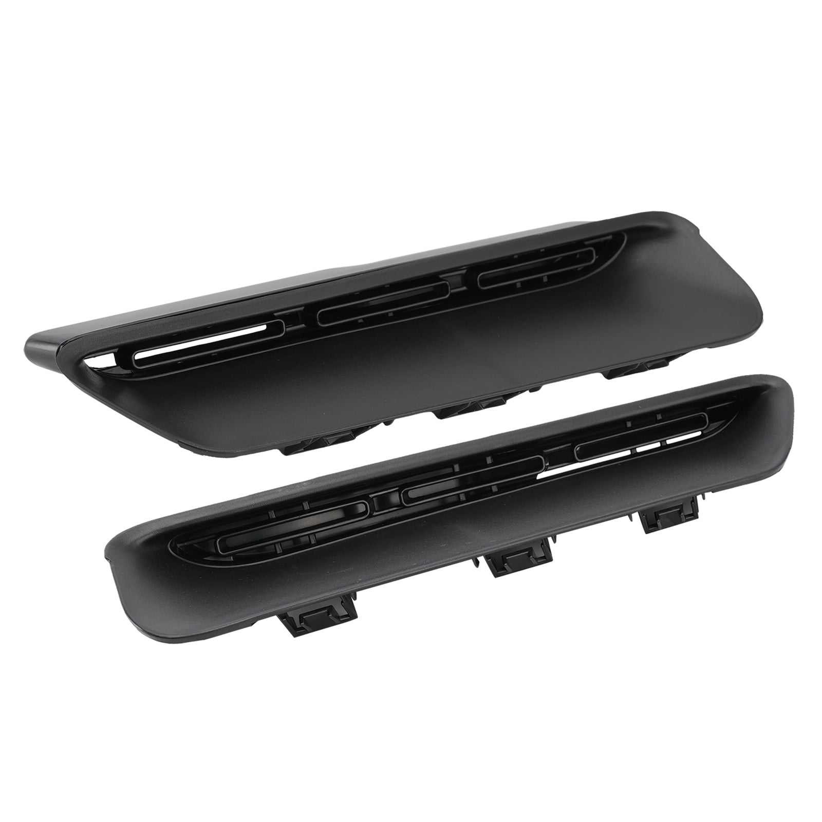 Left + Right Hood Bezel 68184547AC 68184546AC For Dodge Challenger 2015-2023