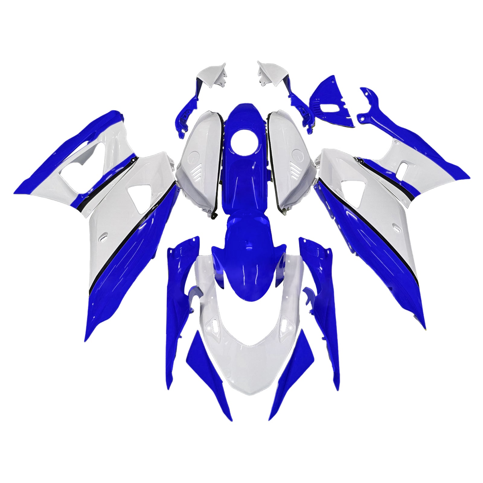 Injectiekuipset carrosserie kunststof ABS geschikt voor Yamaha YZF-R7 2021-2025