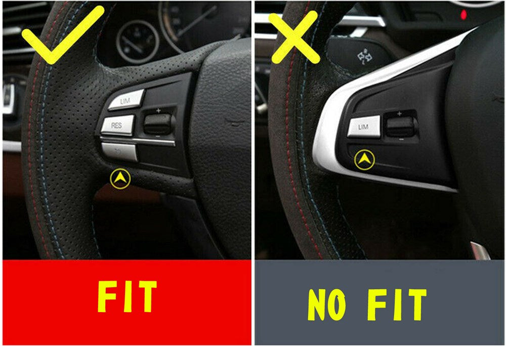 7x Steering Wheel Button Trim Cover Fit For BMW X3 F25（11-17）X4 F26（14-17）B