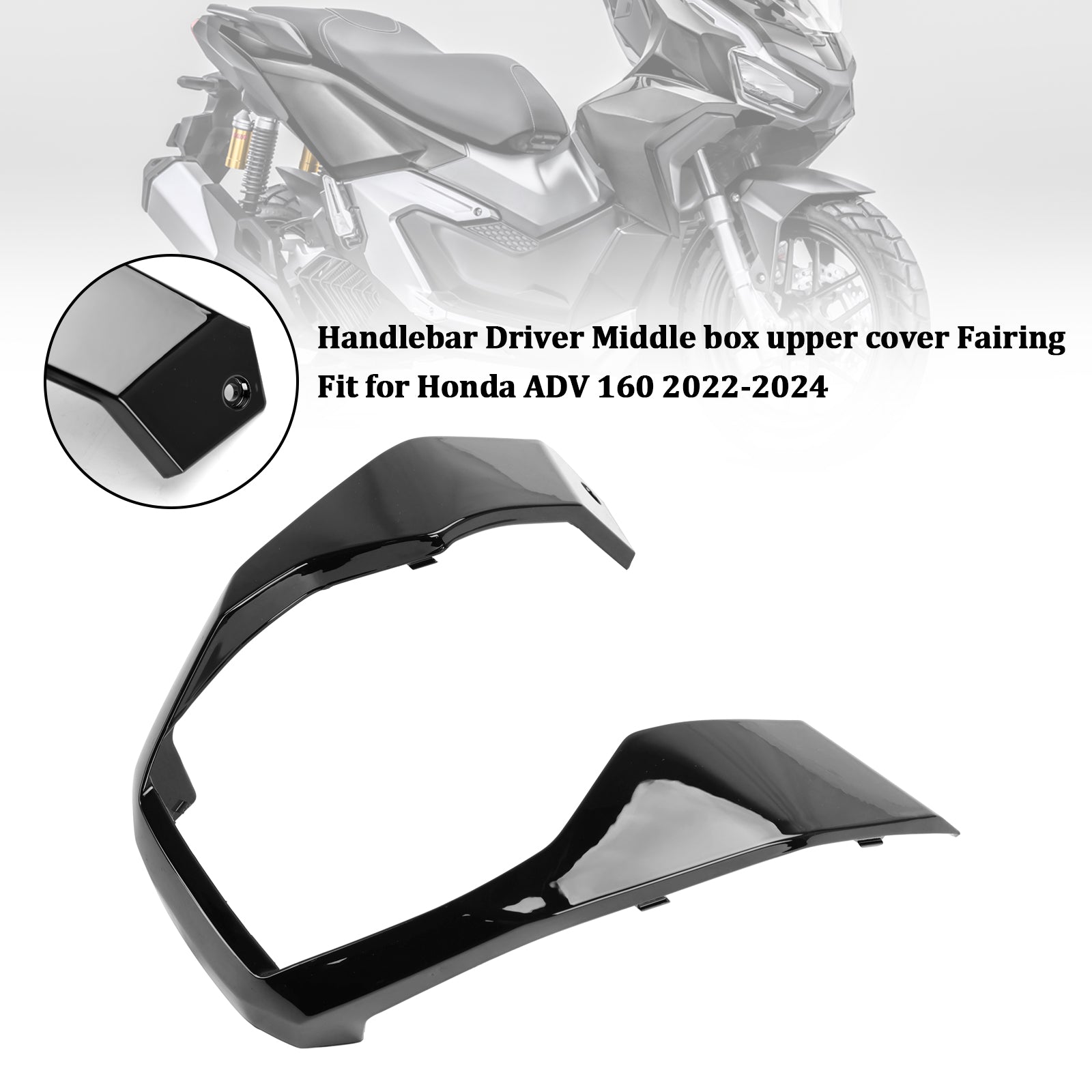 2023-2024 Honda ADV 160 Handlebar Driver Middle box lower cover Fairing