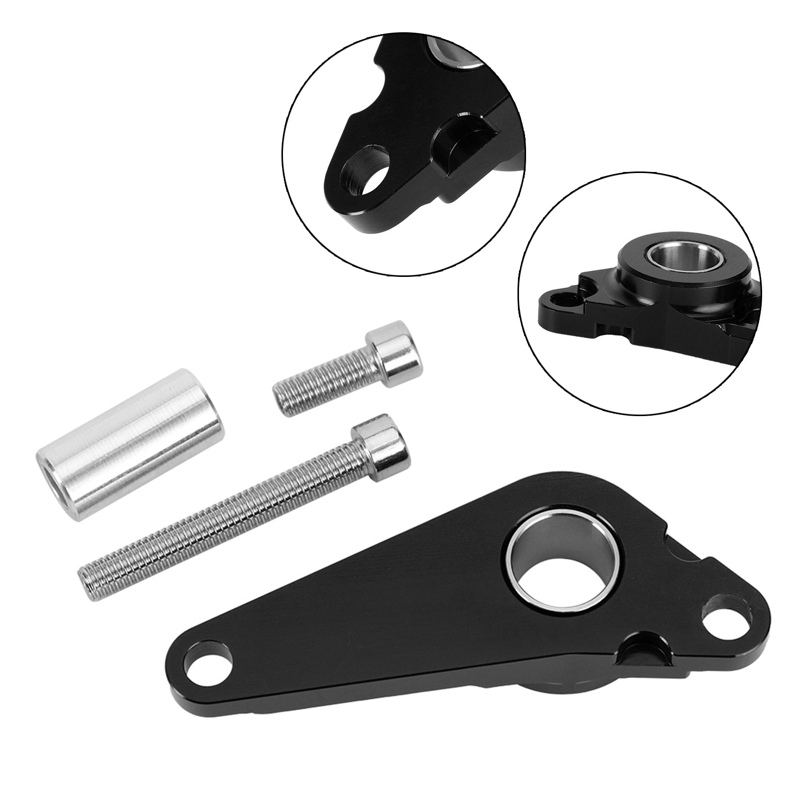 CNC-versnellingsstabilisator hoog aangepast voor HONDA CBR600RR 2020-2022 zilver