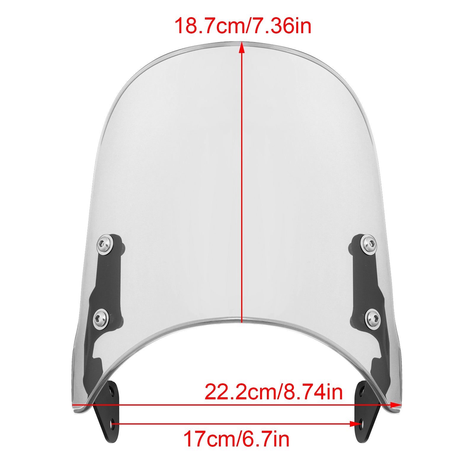 Windshield Windscreen for Kawasaki Eliminator 400 450 23-24 Eliminator 500 2024