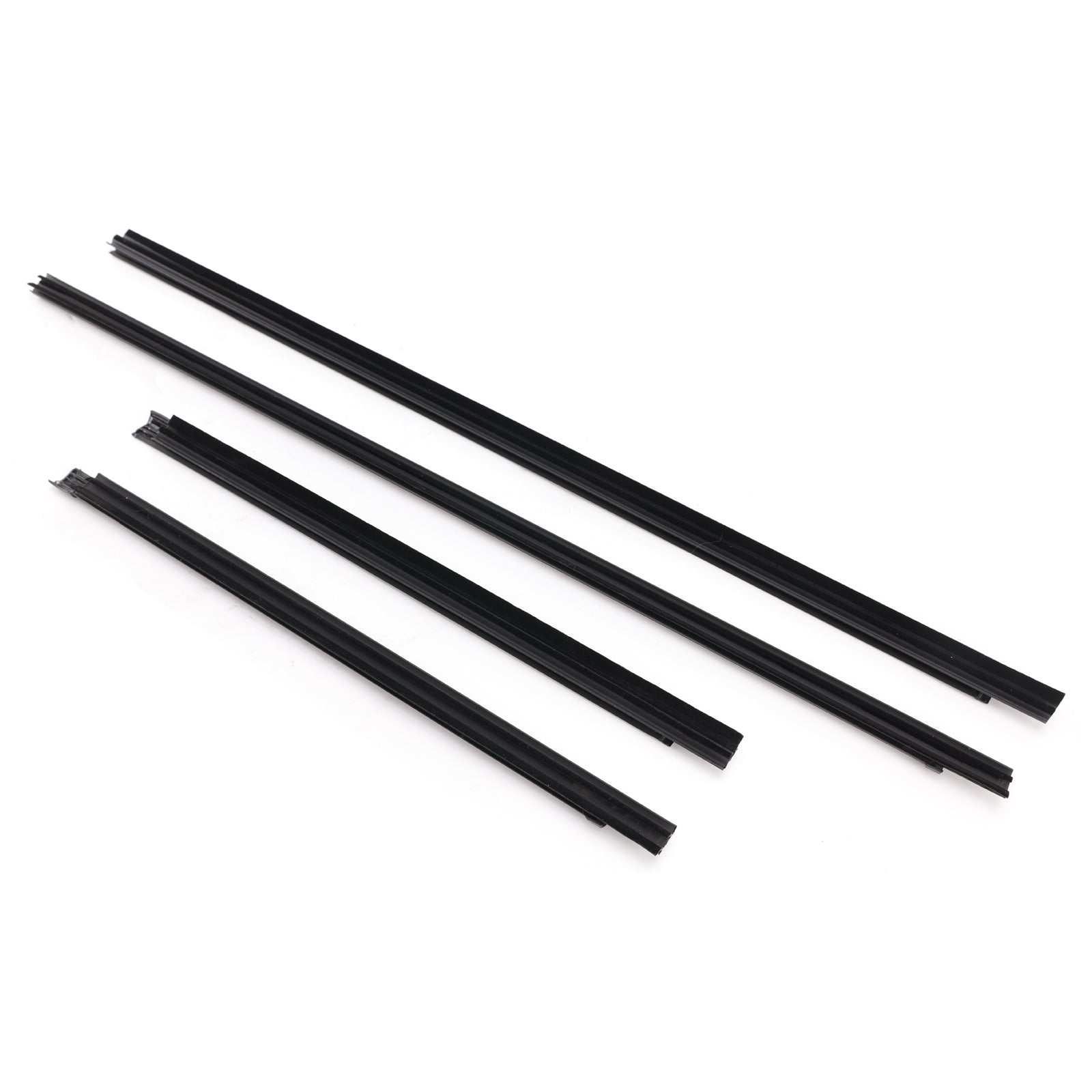 4PCS Weatherstrip Door Belt Seal Out For Nissan Pathfinder Terrano R50 1995-2004