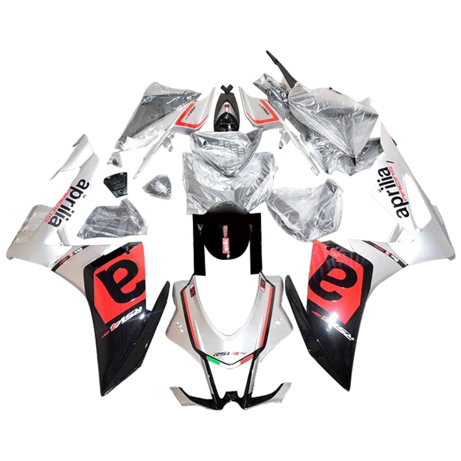 2016-2018 Aprilia RSV4 1000 Kit de carénage Kit de carrosserie Plastique