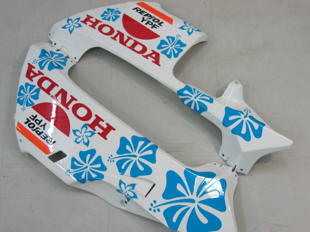 2005-2006 Honda CBR 600 RR Multi-Color Azzurro Floral Racing Fairings Generic