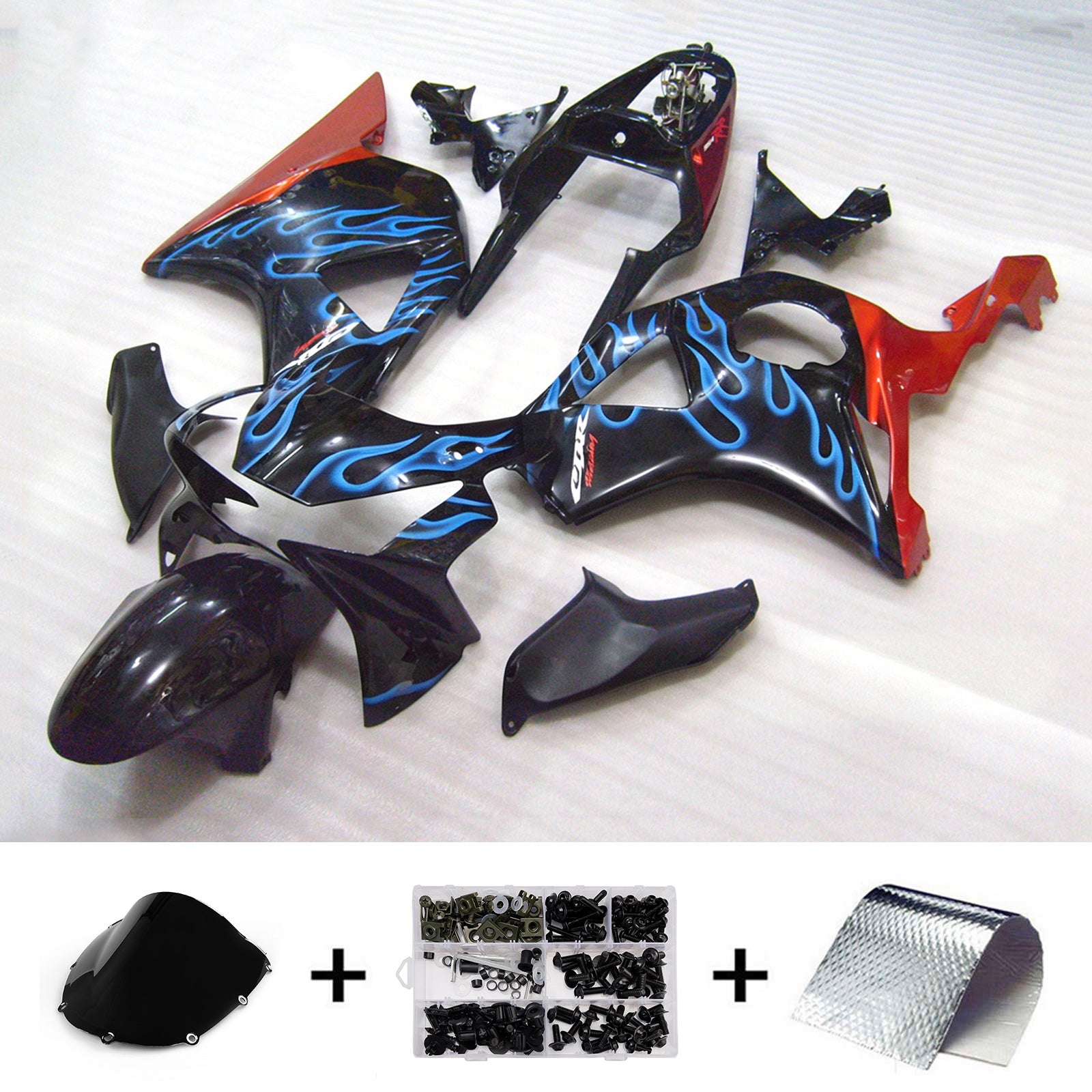 Injection Fairing Kit Bodywork Plastic ABS For Honda CBR954 2002-2003