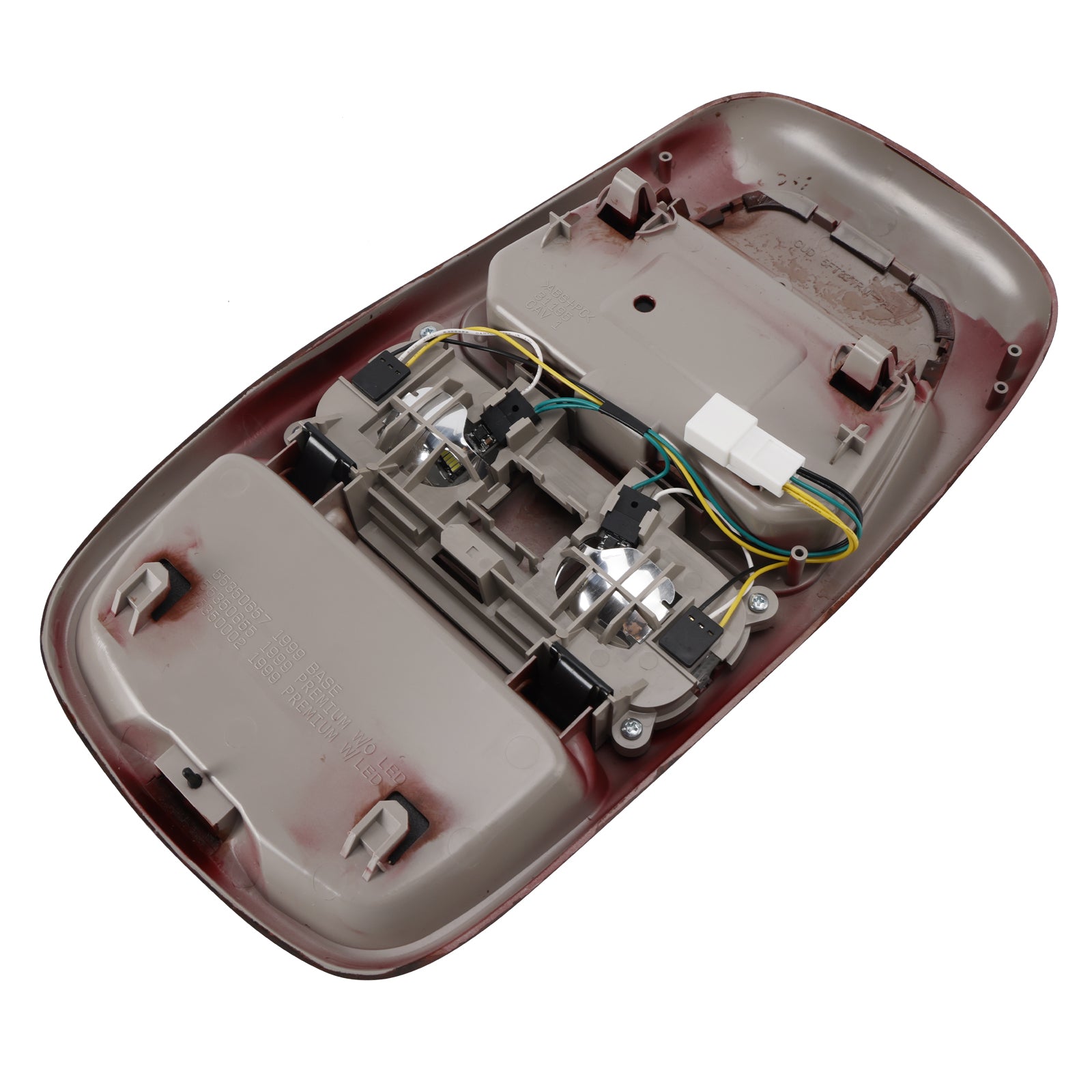 Front LED Overhead Console Peach wood För Dodge Ram 1500 2500 3500 98-02