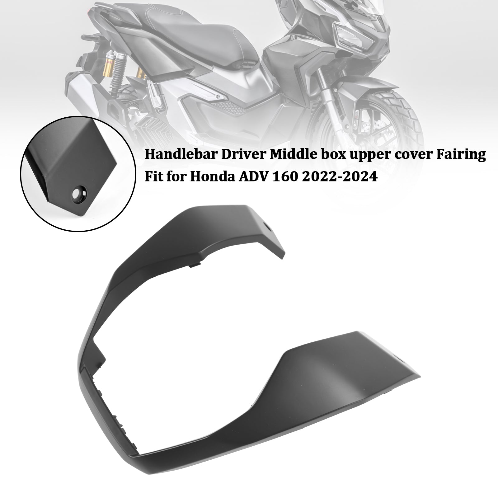 2023-2024 Honda ADV 160 Handlebar Driver Middle box lower cover Fairing