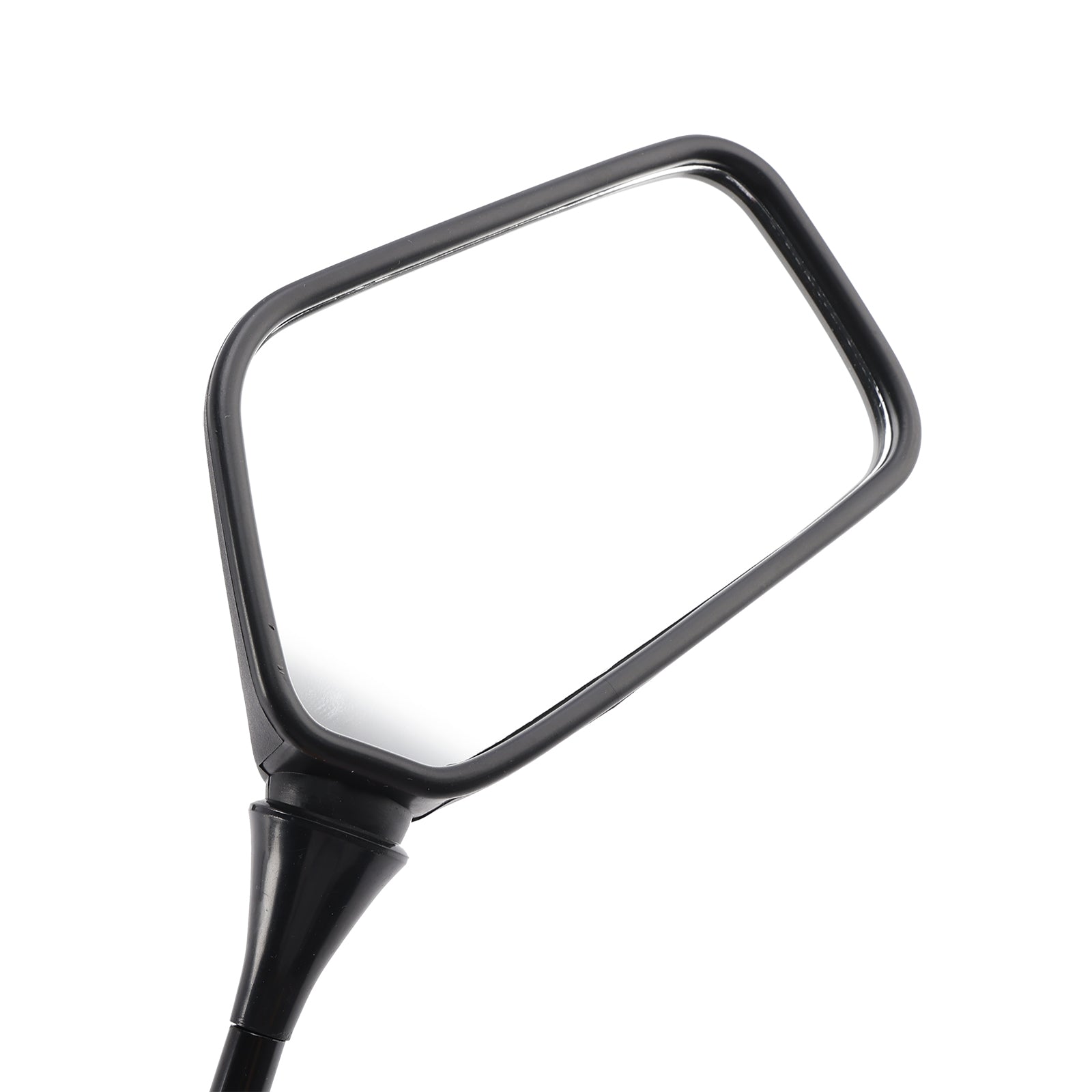 Pair Black Mirrors M10 Rearview Mirrors For Kawasaki KLR250 KLR600 KLR650