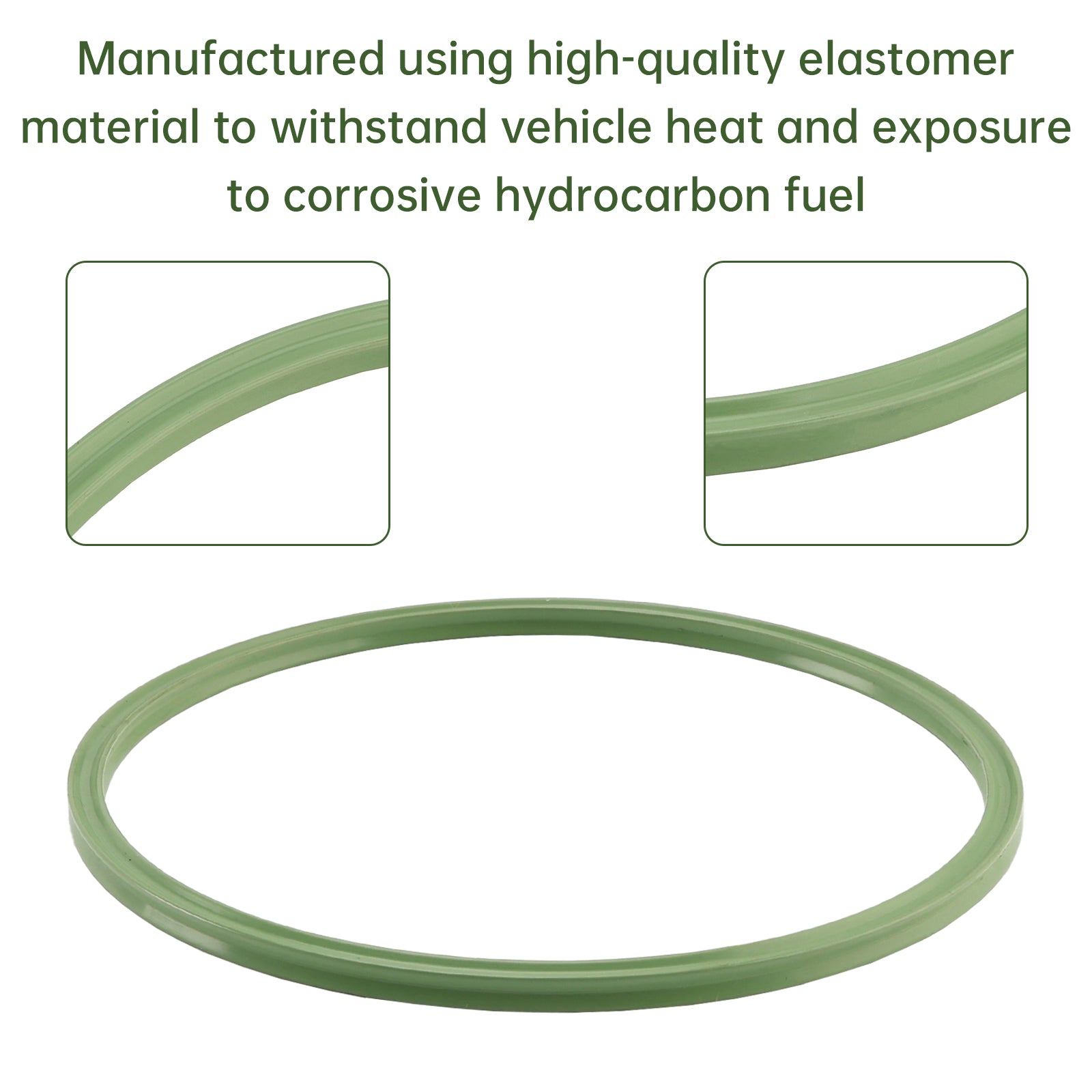 2PCS 2114710179 Fuel Pump Seal Gasket O-Ring for Mercedes-Benz E350 C300 GLK350