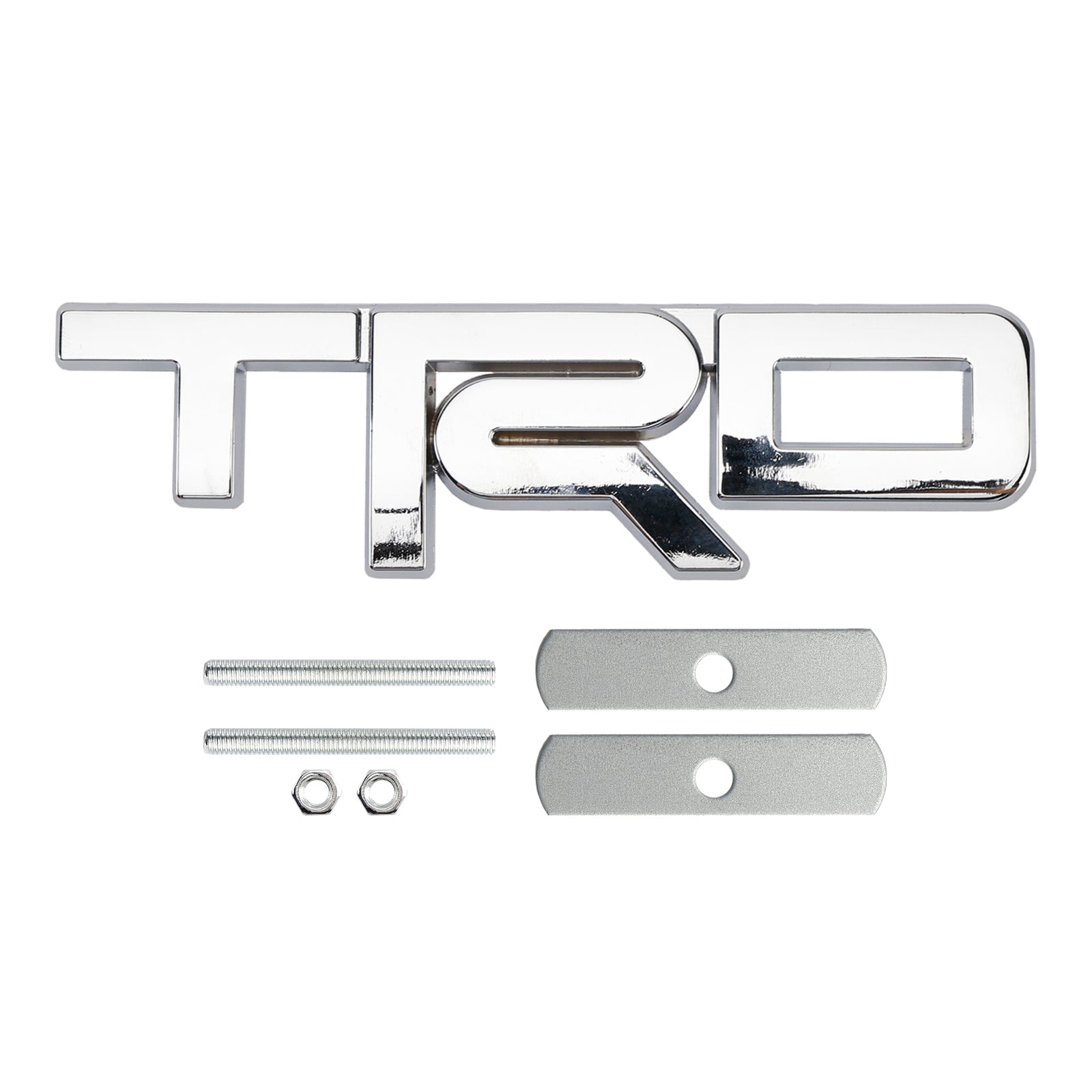 Zilver TRD Grille Badge-embleem voor Tacoma Tundra 4Runner