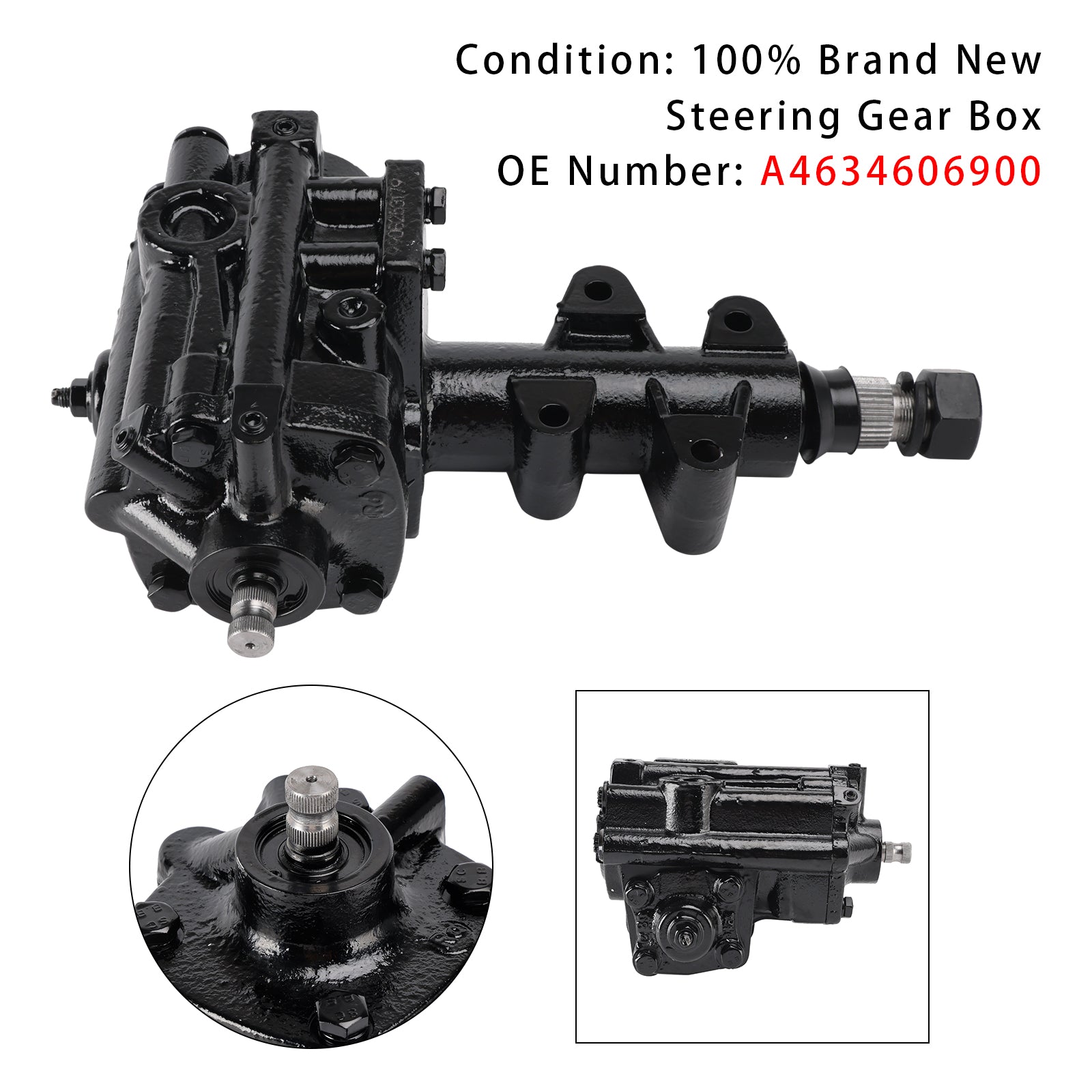 Mercedes G-Class W460 W461 W463 Steering Gear Box A4634606900 A4614610001H
