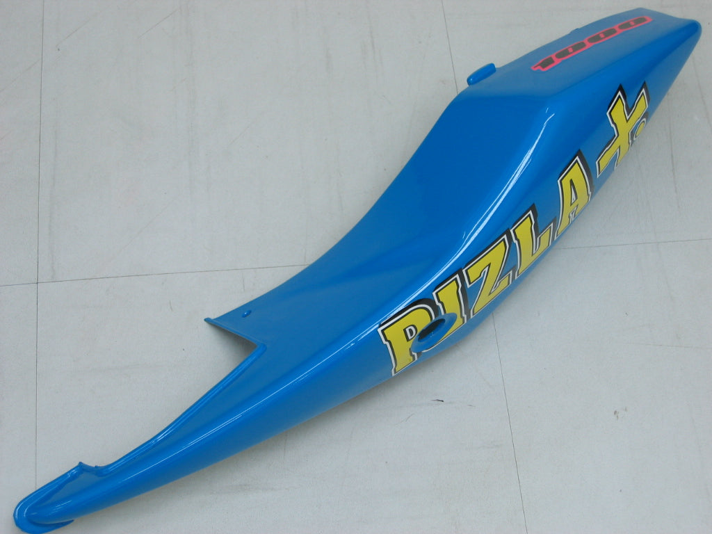 2005-2006 Suzuki GSXR 1000 blauwe Rizla Racing stroomlijnkappen algemeen