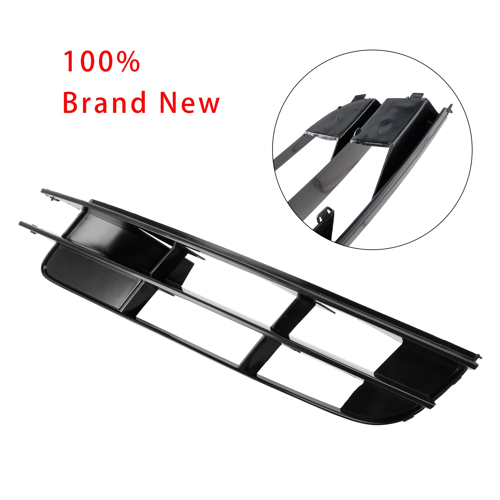 2007-2009 Audi Q7 Front Side Bumper Grille Fog Light Grill 4L0807681