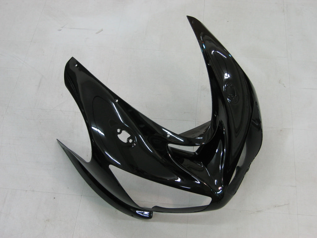 2005-2006 Kawasaki ZX6R 636 Fairings Black ZX6R Racing Generic