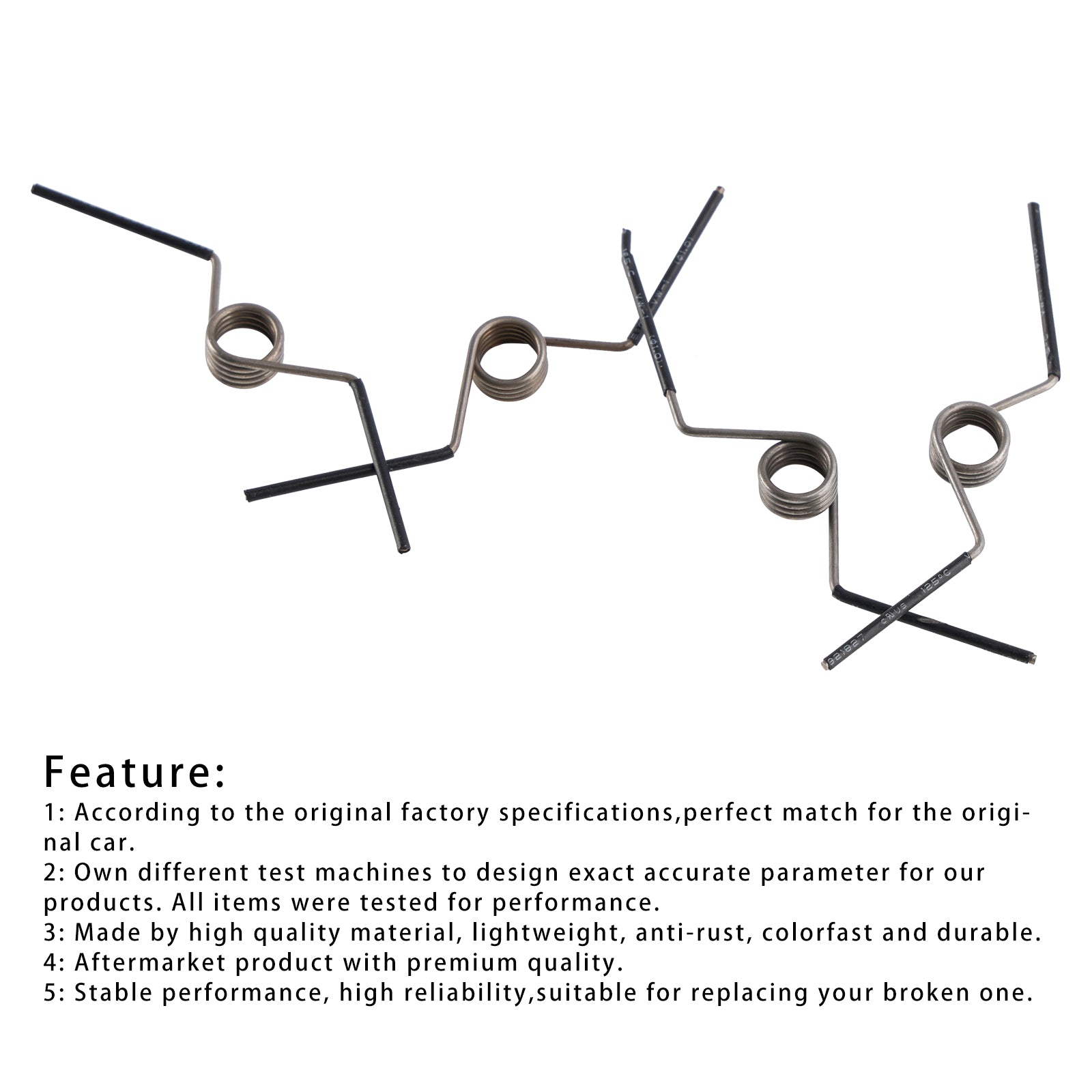 Charnière de porte à ouverture automatique à ressort à action inverse, les deux 1/2" et 5/8" Charnières à rayon