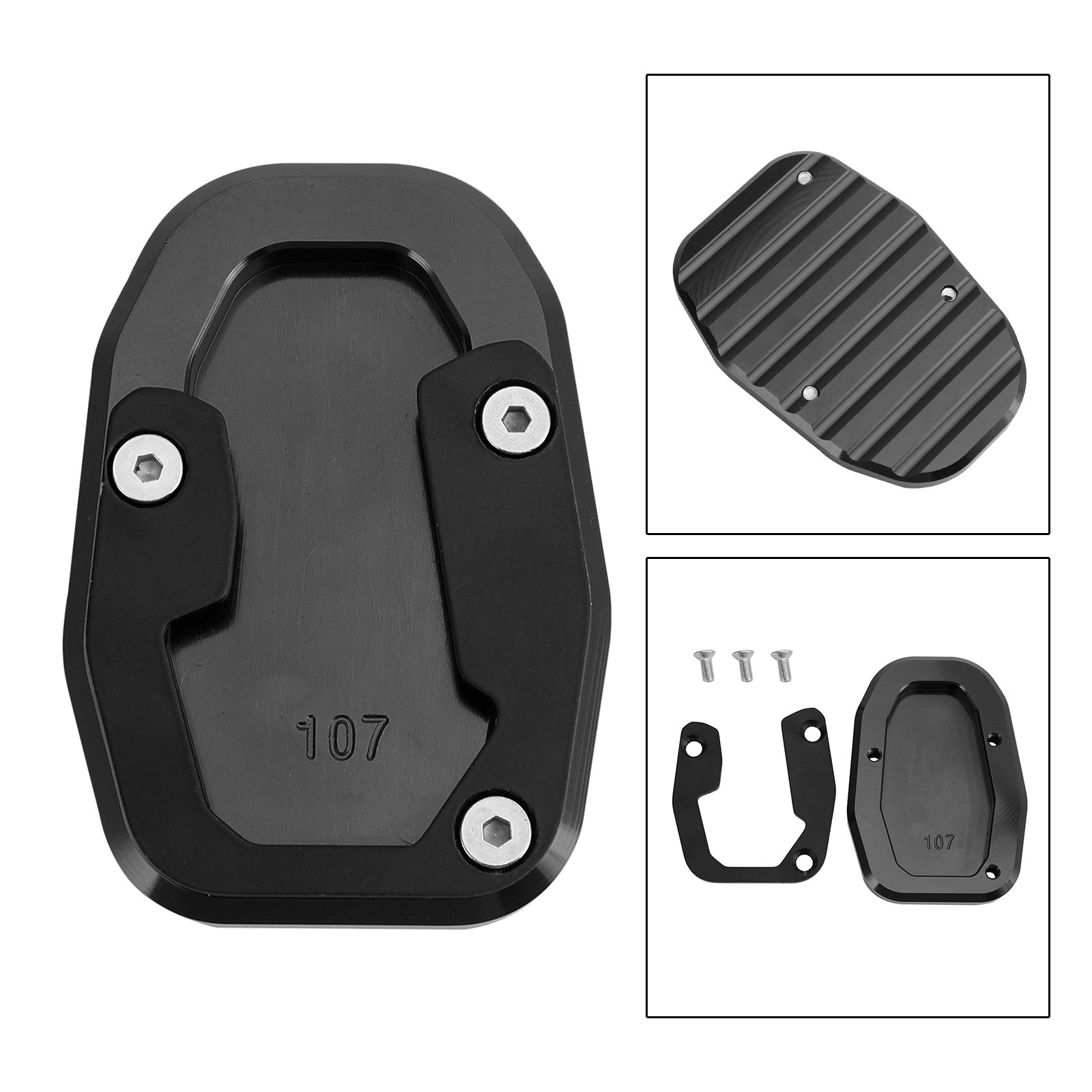 2022-2023 Ducati DESERT X Kickstand Enlarge Plate Pad