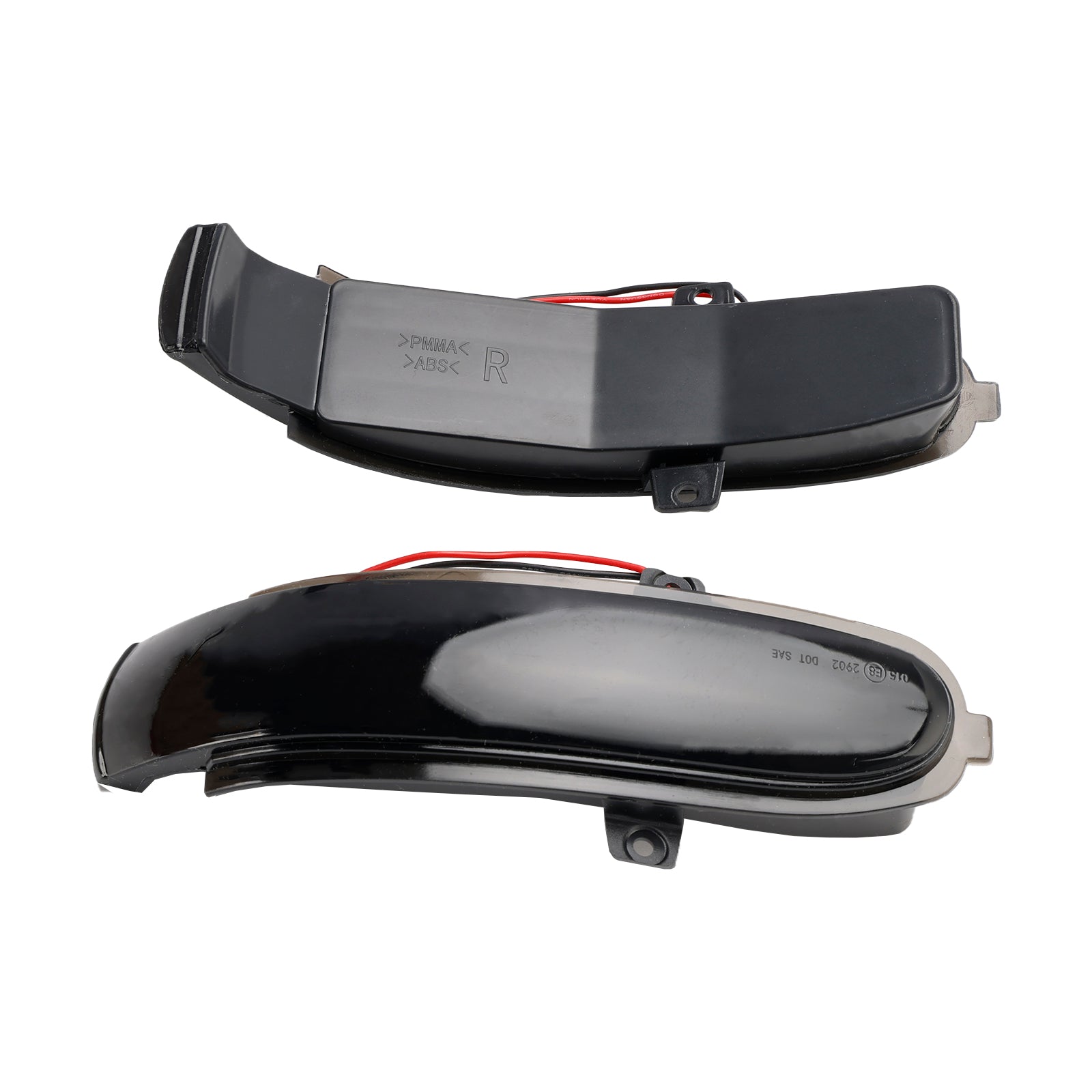 Clignotant séquentiel à LED fumé intégré au rétroviseur pour Mercedes-Benz Classe C W203