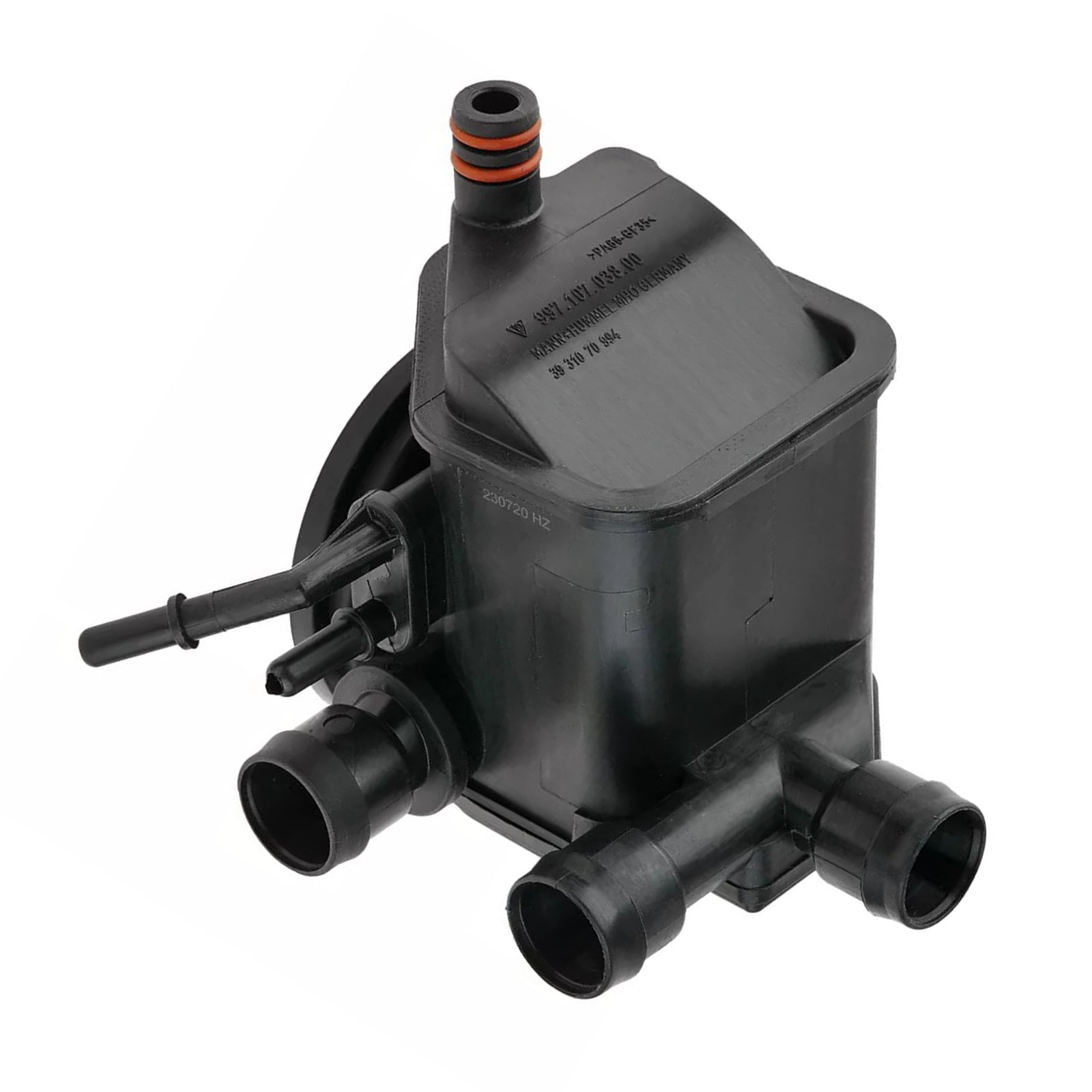 2007-2008 Porsche 911 Targa 4S H6 3.8L Motor central Separador de óleo Válvula de ventilação 99710703800 90033105340