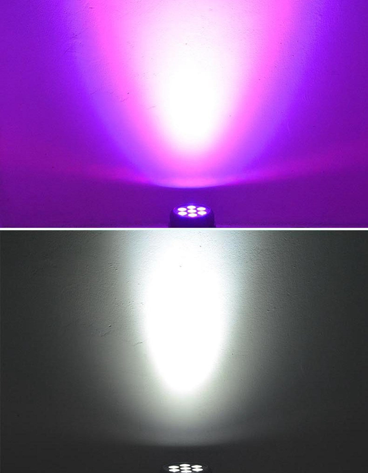 7 x10W Moving Head Scenljus 70W 7 LED RGBW DMX DJ Disco Scenfestbelysning