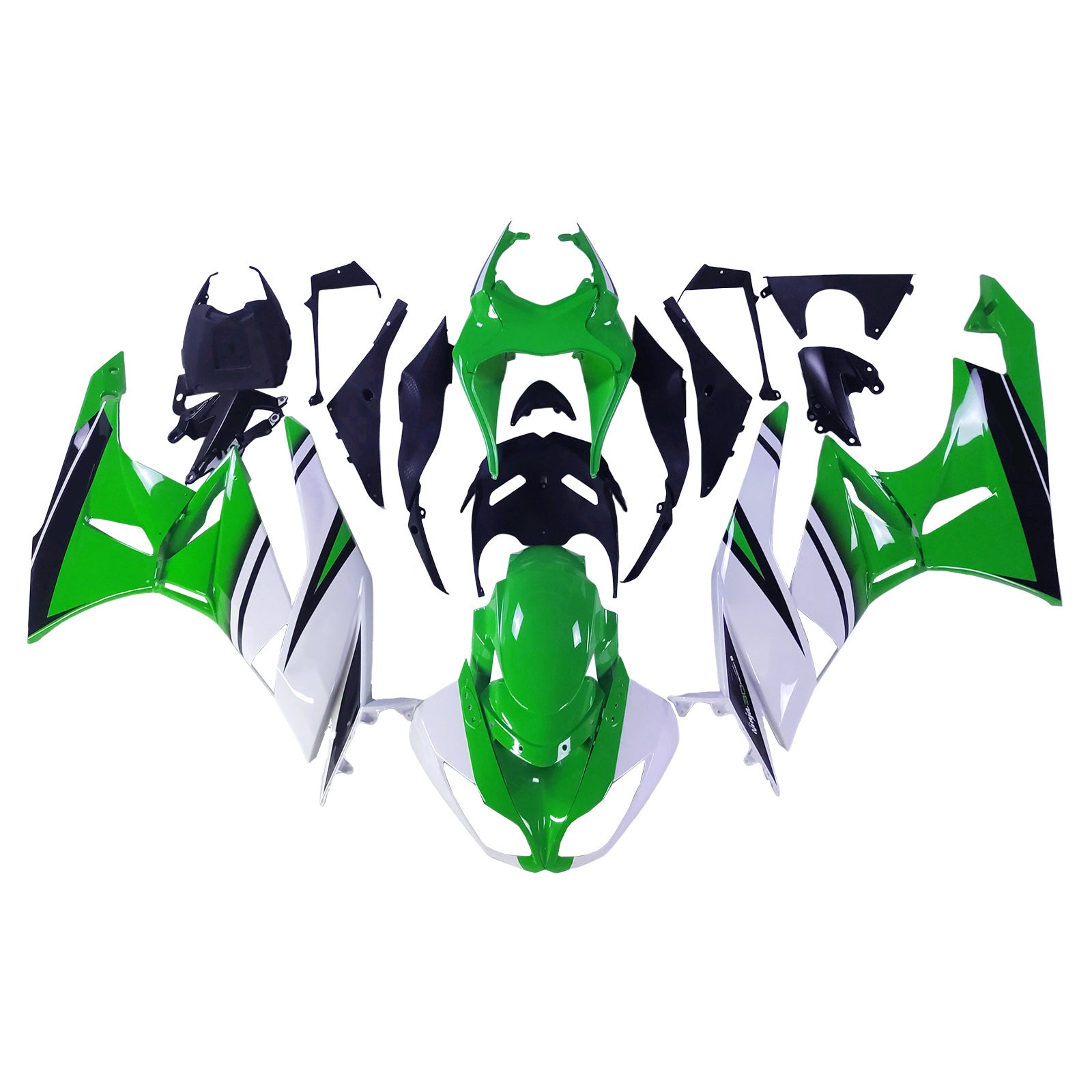 Injection Fairing Kit Bodywork Plastic ABS fit For Kawasaki ZX6R 636 2009-2012