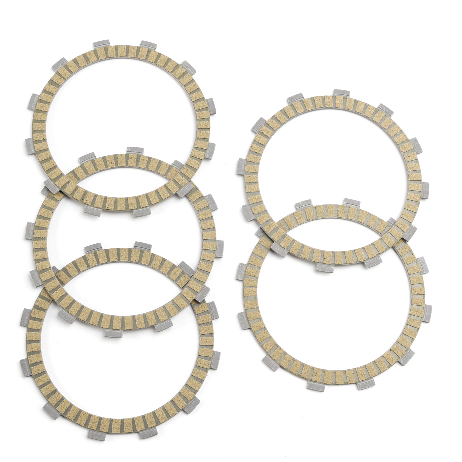 Clutch Friction Plate Kit for Kawasaki EX250 Ninja 250 250R 1988-2007 13088-1013