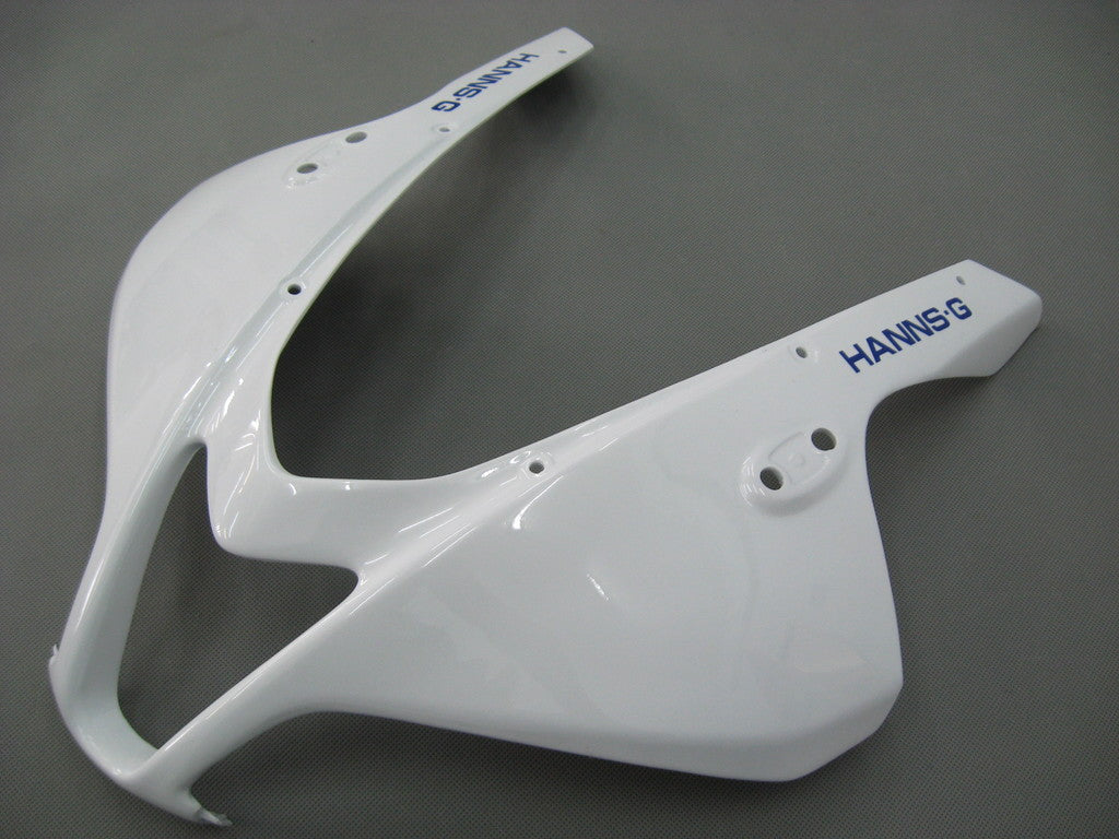 2007-2008 CBR600RR Bodywork Fairing White & Black ABS Injection Molded Plastics Set Generic