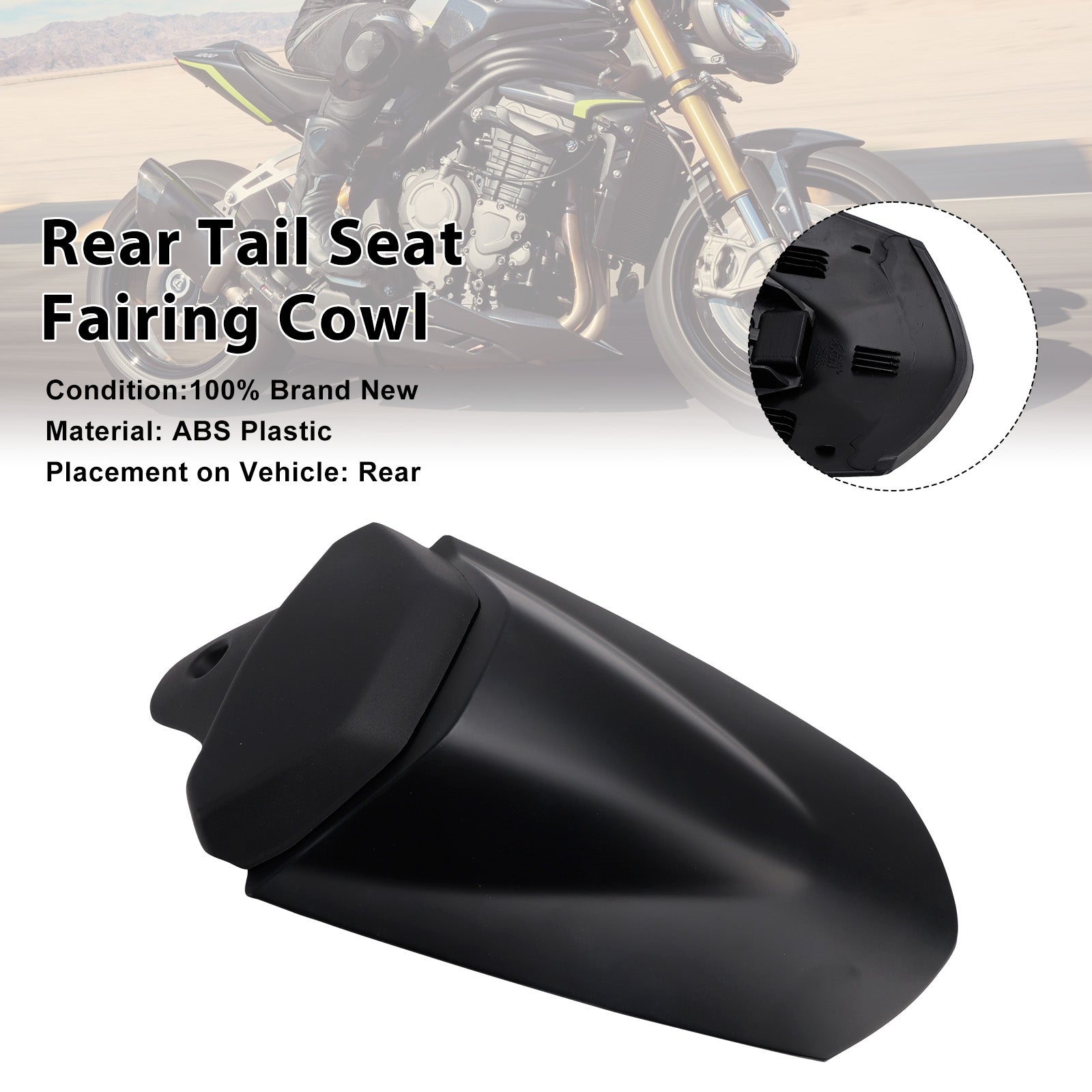 2025-2026 For Speed Triple 1200 RS Rear Tail Seat Fairing Cowl Cover
