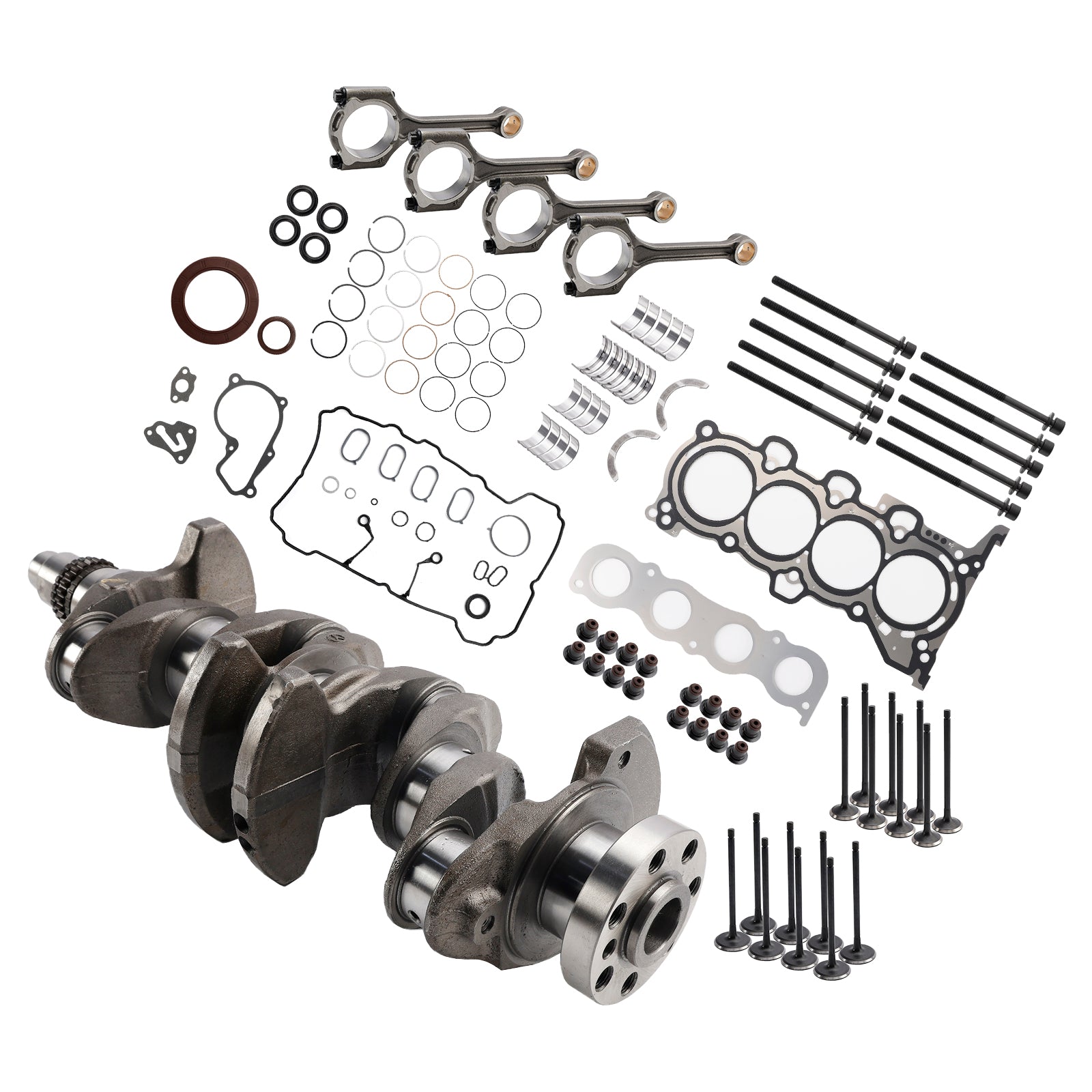 2019�Cpresent Kia Soul (SK3) G4NH 2.0L Engine Overhaul Rebuild Kit Crankshaft Con Rods 231102E510
