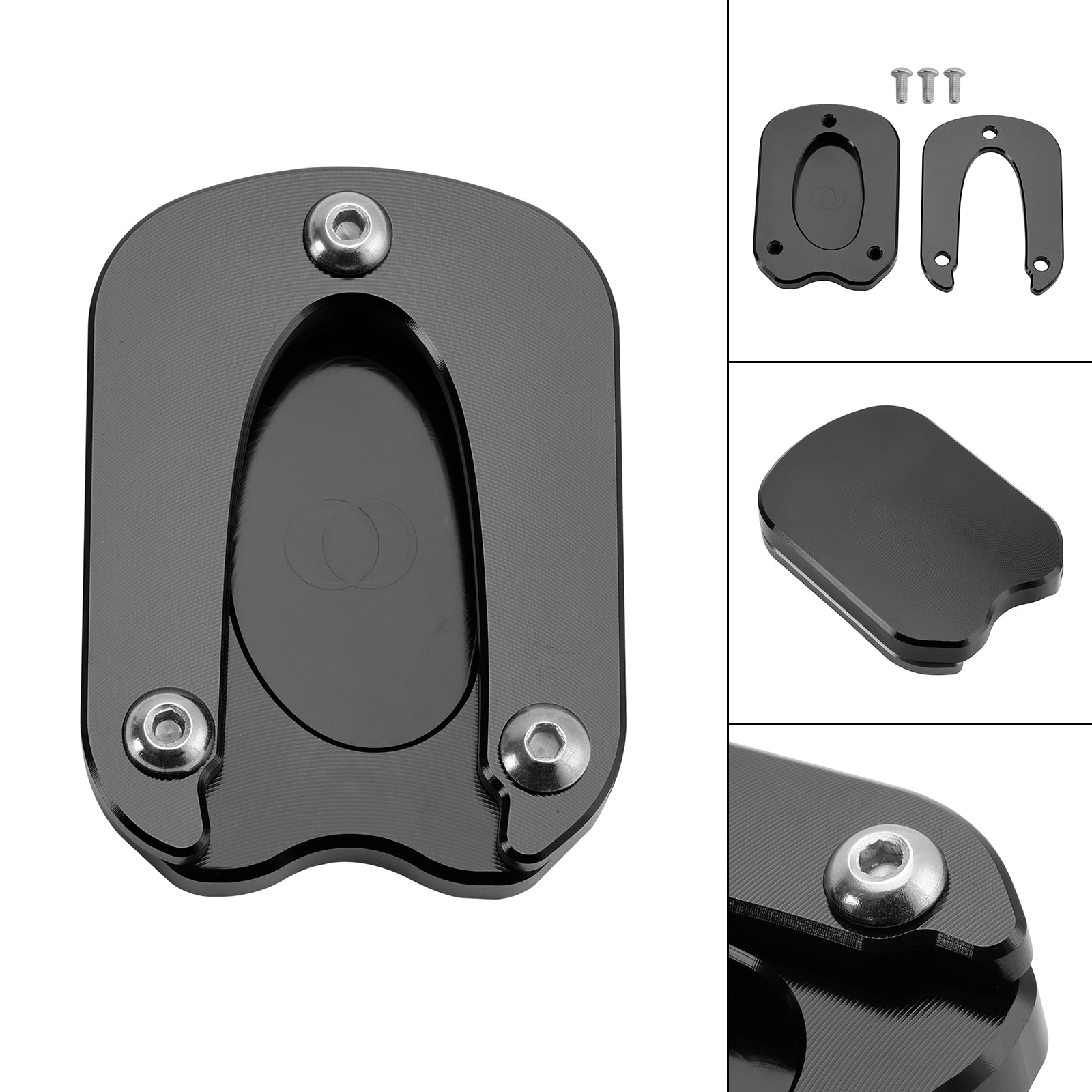 2021-2023 Meteor 350 Kickstand Enlarge Plate Pad