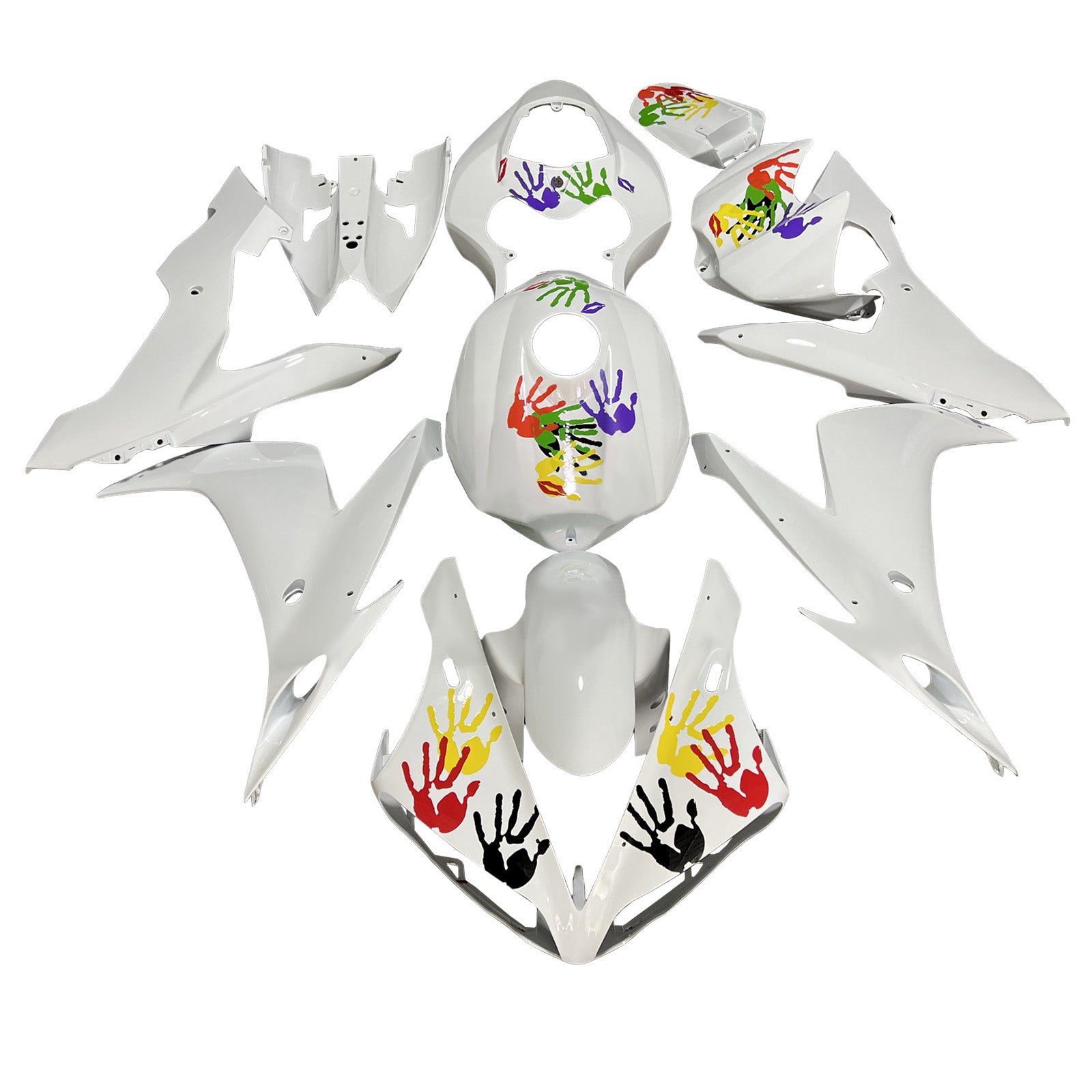 Injection Fairing Kit Bodywork Plastic ABS For Yamaha YZFR1 YZF-R1 2004-2006