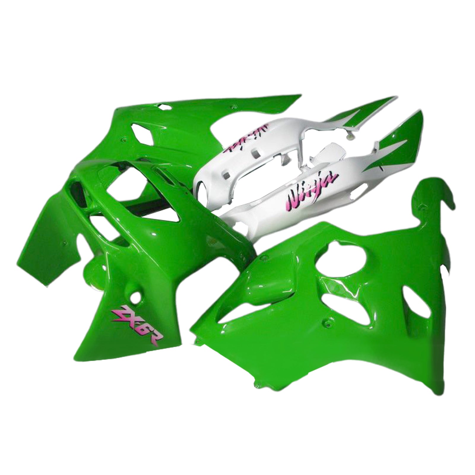 1994-1997 Kawasaki ZX-6R Kit de carénage d'injection carrosserie plastique ABS