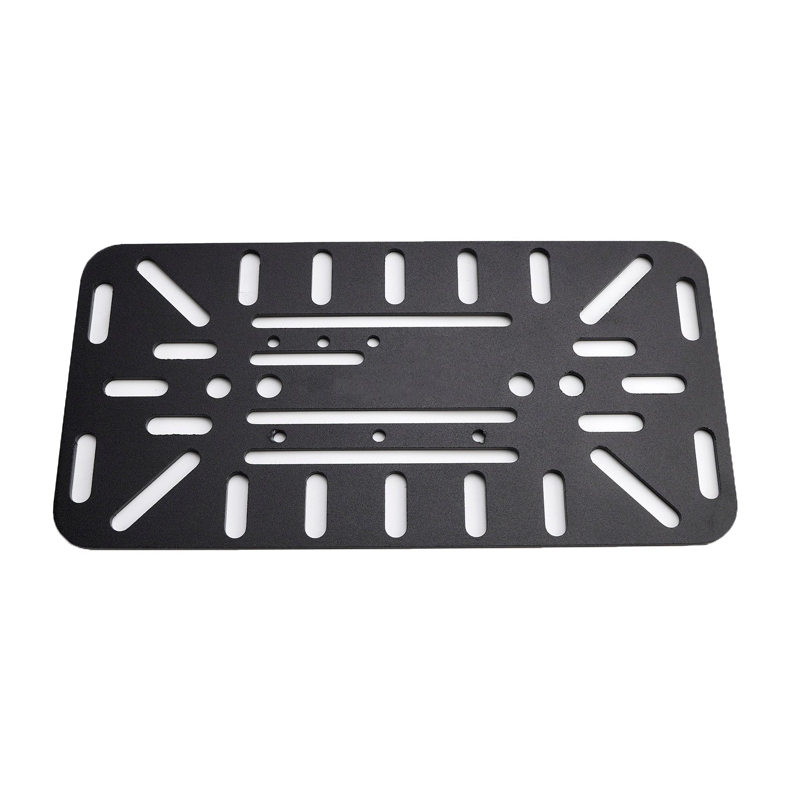 Kit de suportes de montagem lateral simétrico universal Black para moto