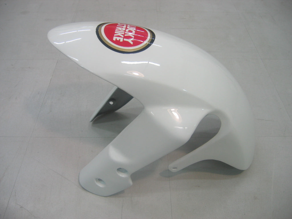 2005-2006 Suzuki GSXR 1000 White & Red Lucky Strike Racing Fairings Generic