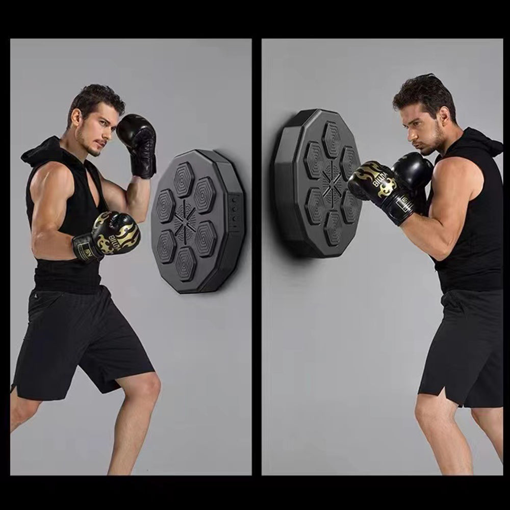 Wall Mount Boxing Training Target Rechargeable Bluetooth Music Indoor React Exercise Machine