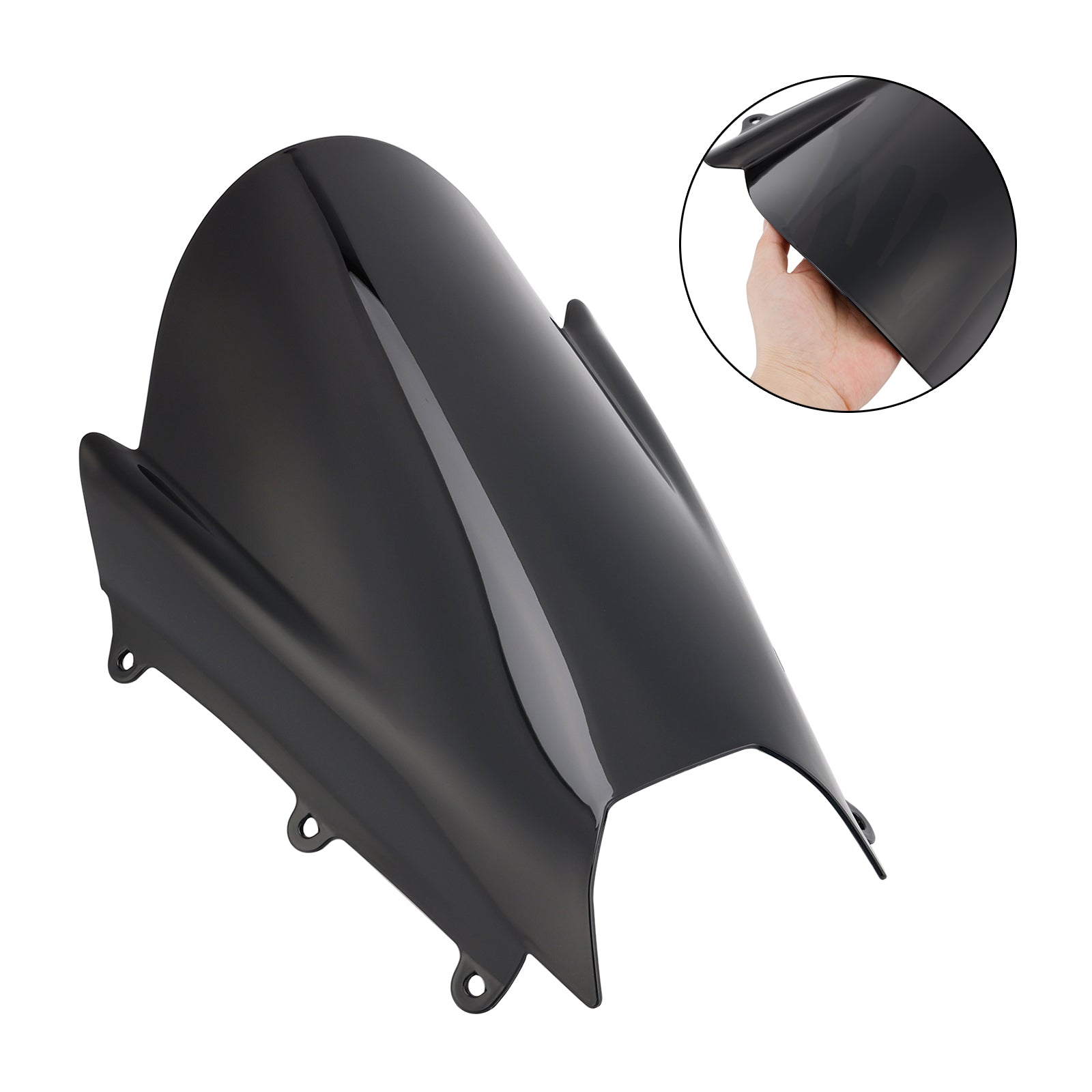 Windshield WindScreen fit for Suzuki GSX-8R GSX-8R 2024-2025 Black