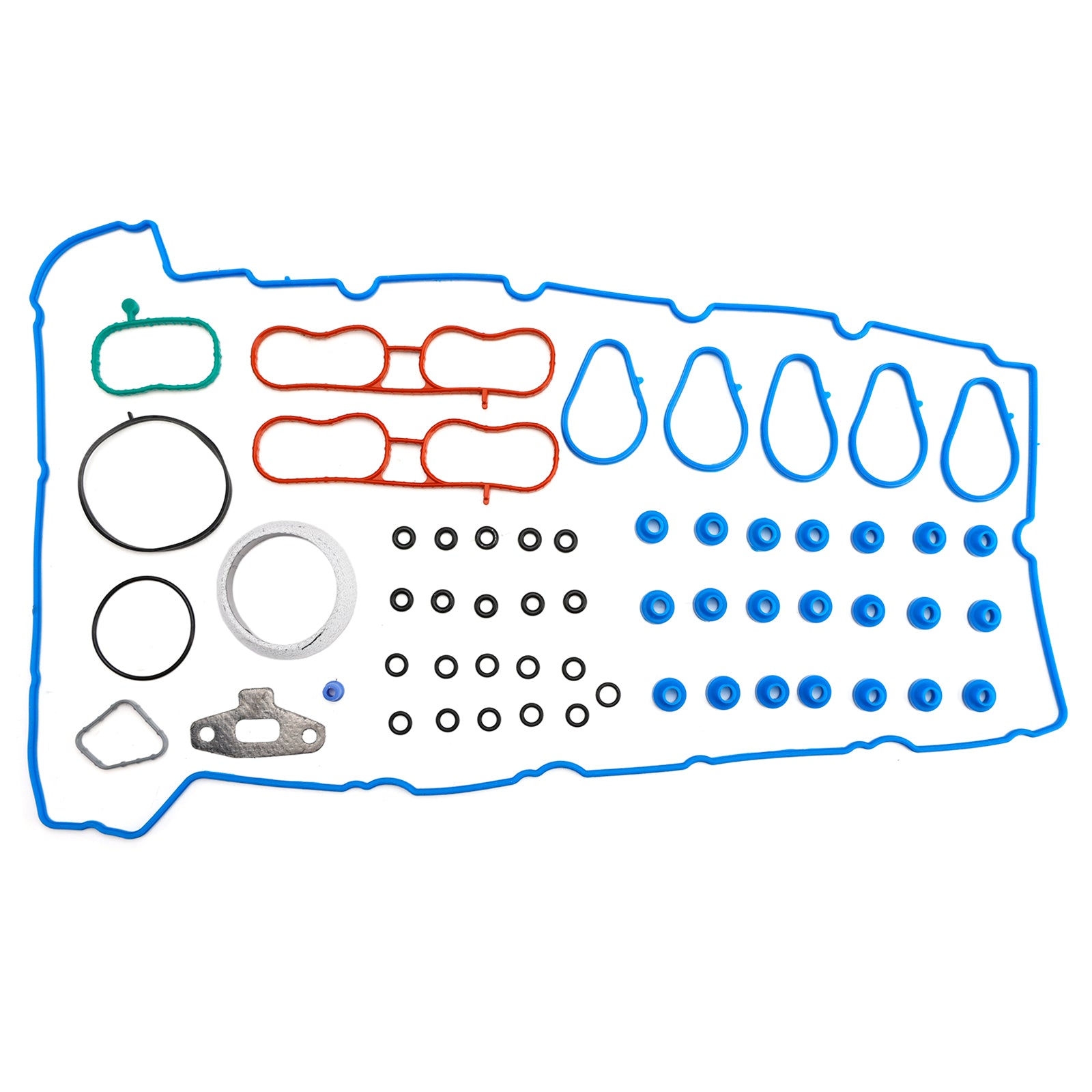 2007-2008 Isuzu I-370 3.7L 3654CC 223CID L5 DOHC Engine Rebuild Kit Crankshaft 89017791 HS26390PT