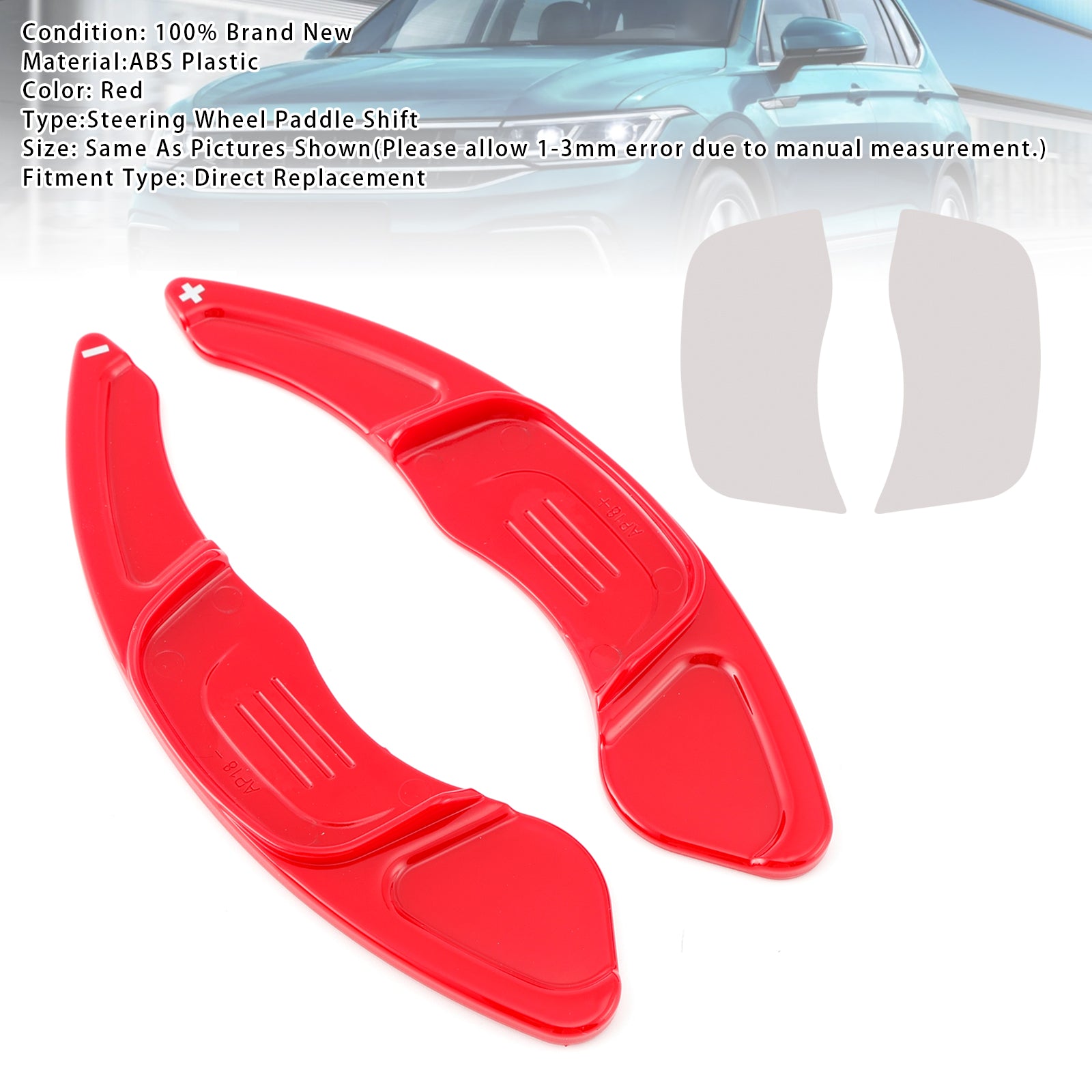 Stuurwiel schakelpeddelverlenging voor VW Golf 7 T-ROC