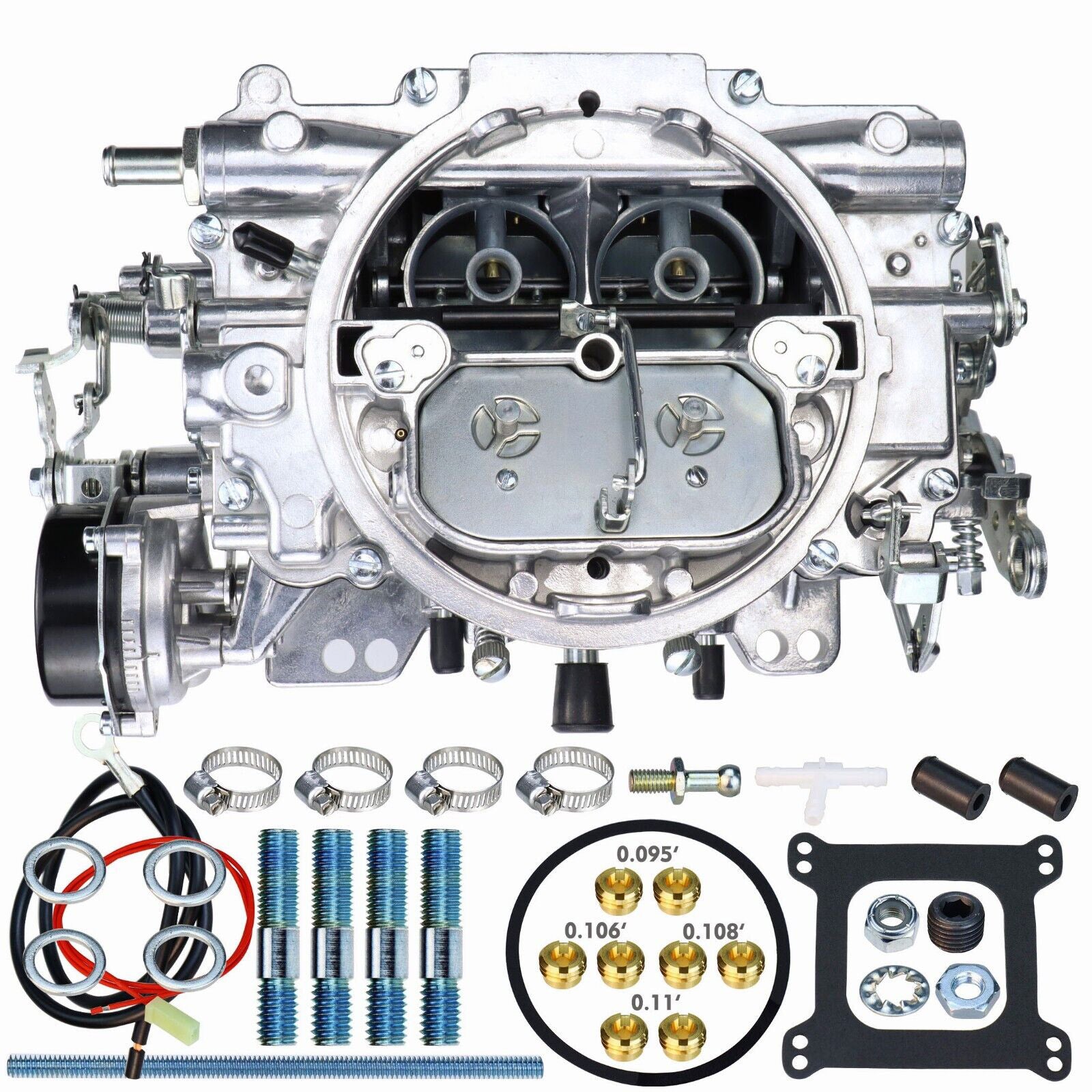 New 1406 Carburetor For Performer 600 CFM 4 BBL Electric Choke