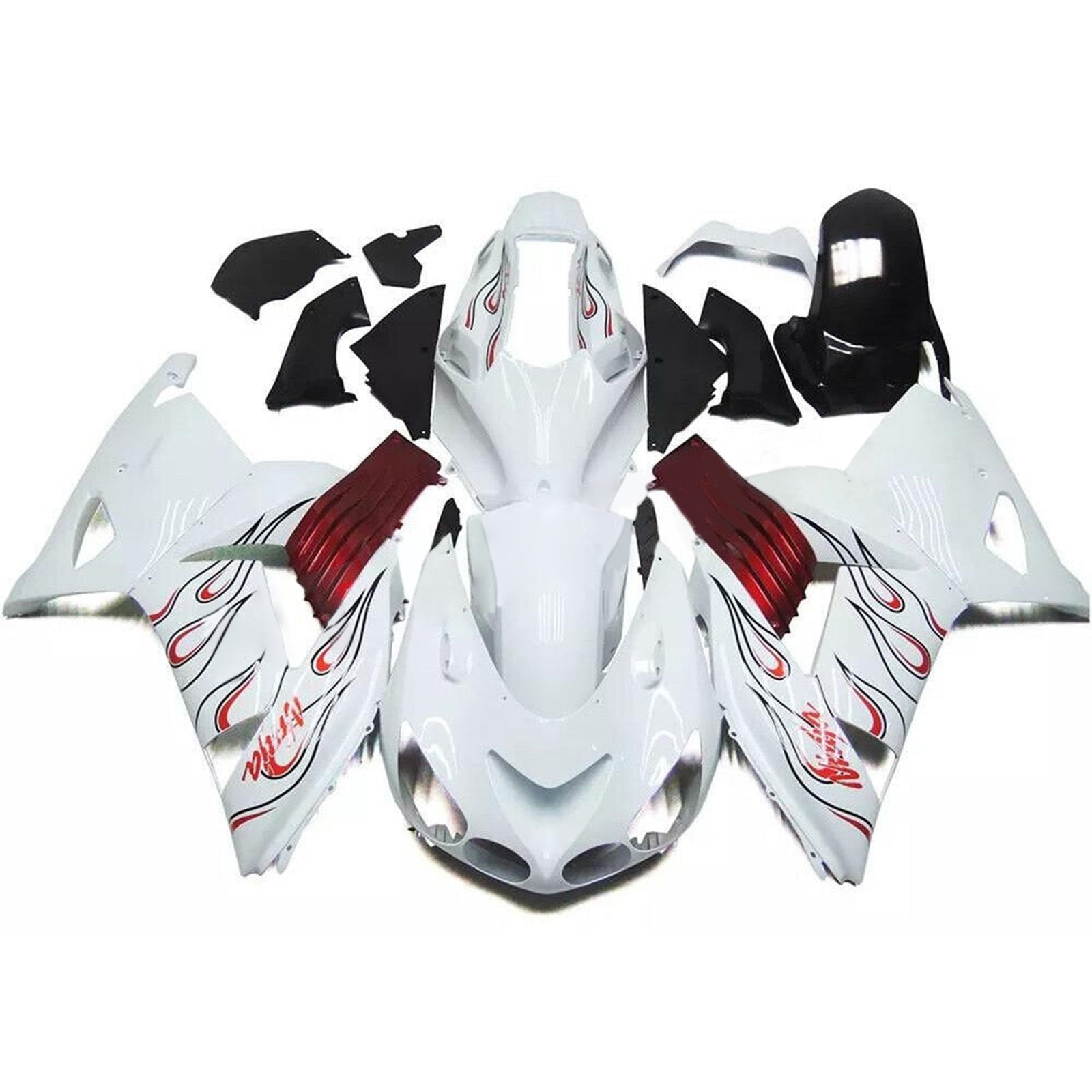 2006-2011 Kawasaki ZX14R ZZR1400 Injection Fairing Kit Bodywork