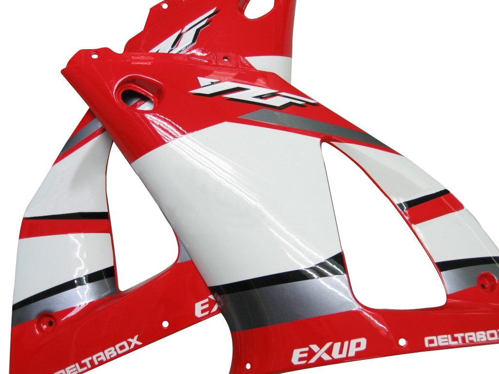 2000-2001 Yamaha YZF-R1 Red White Black R1 Racing Fairings Generic