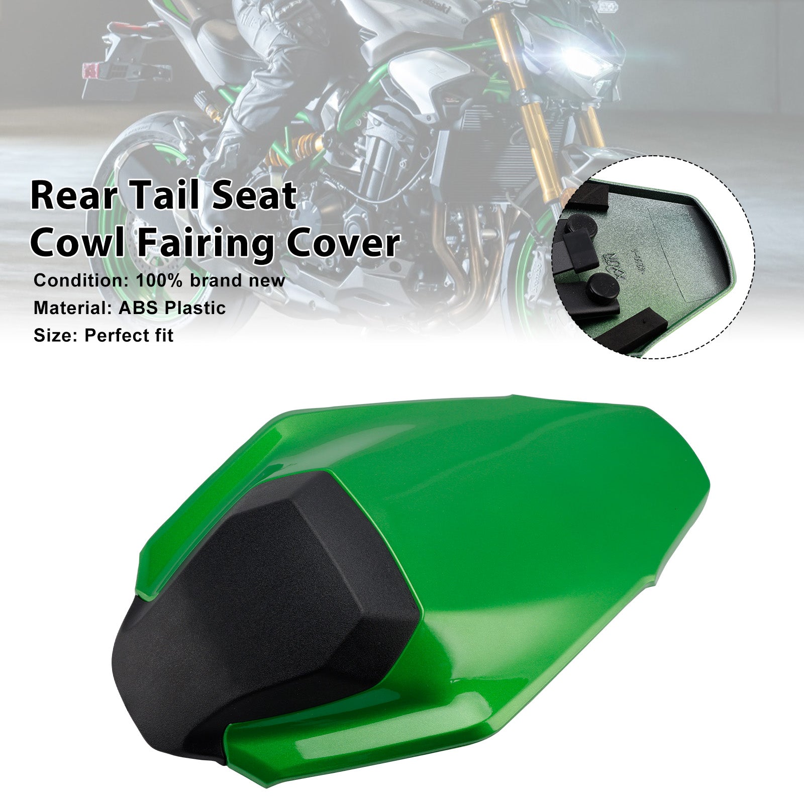 Rear Tail Seat Cowl Fairing Cover For Kawasaki Z900 Z900SE 2025-2026
