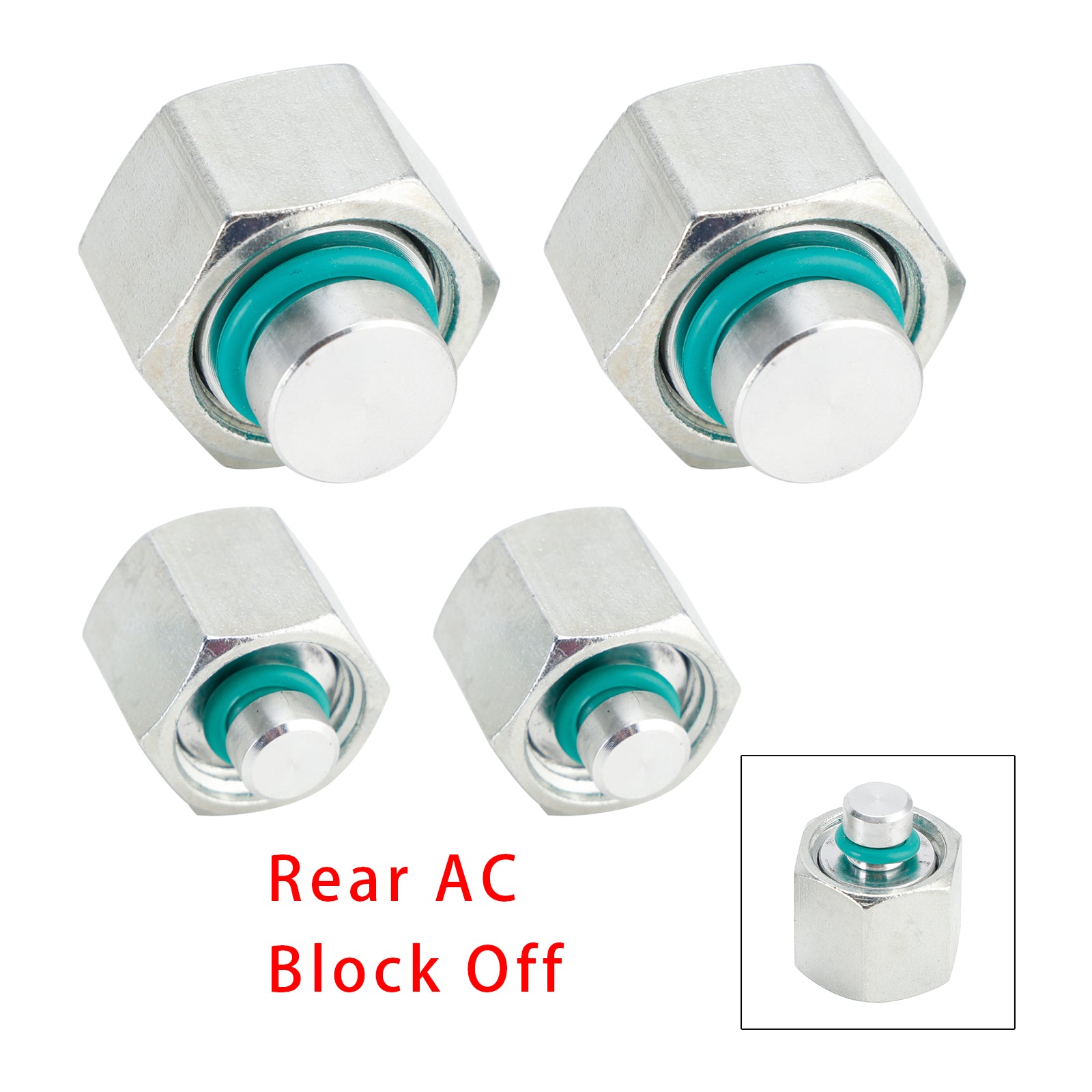 2Pack Rear AC Block Off Kit For Chrysler Pacifica 2017-2022