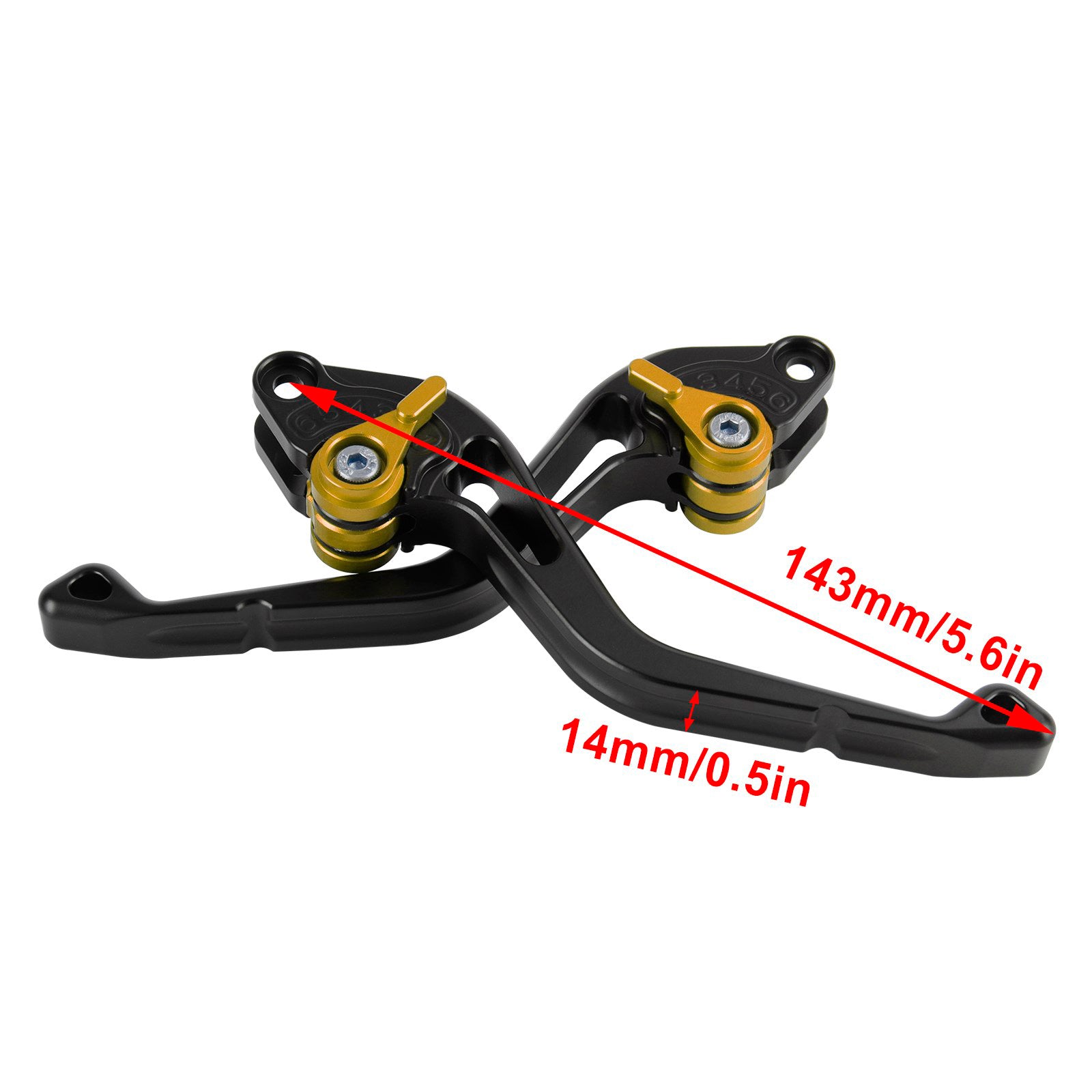 NEW Short Clutch Brake Lever fit for BMW G310R G310GS 2017-2018 Gold