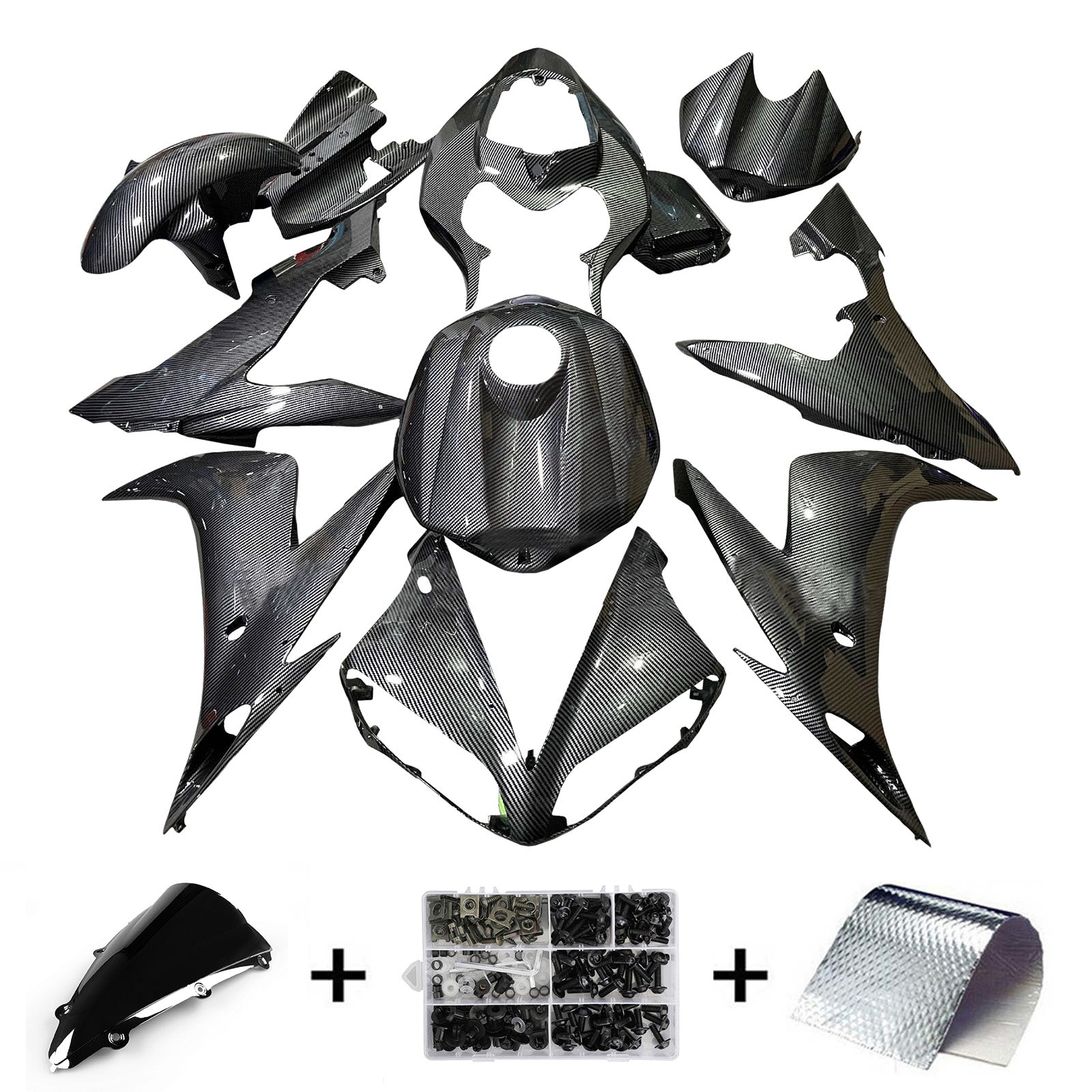 Injection Fairing Kit Bodywork Plastic ABS For Yamaha YZFR1 YZF-R1 2004-2006