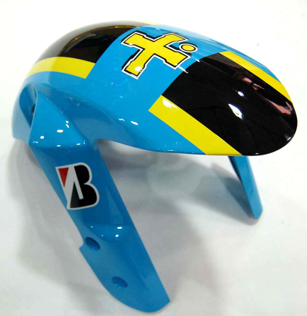 2008-2010 GSXR 600/750 Blauwe Rizla carrosseriekuip ABS spuitgegoten kunststoffenset Generiek