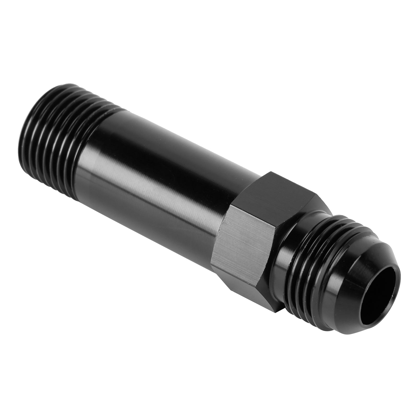Droit -10AN Flare Mâle vers 1/2" Raccord adaptateur de vidange turbo pour tuyau conique NPT