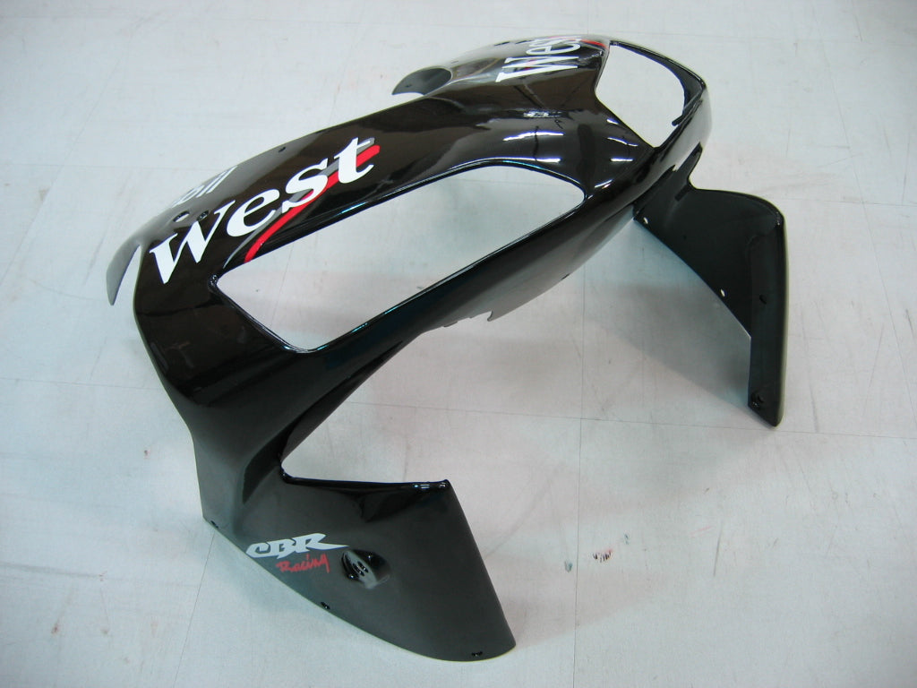 2003-2004 Honda CBR 600 RR Black West Racing Carénages Générique