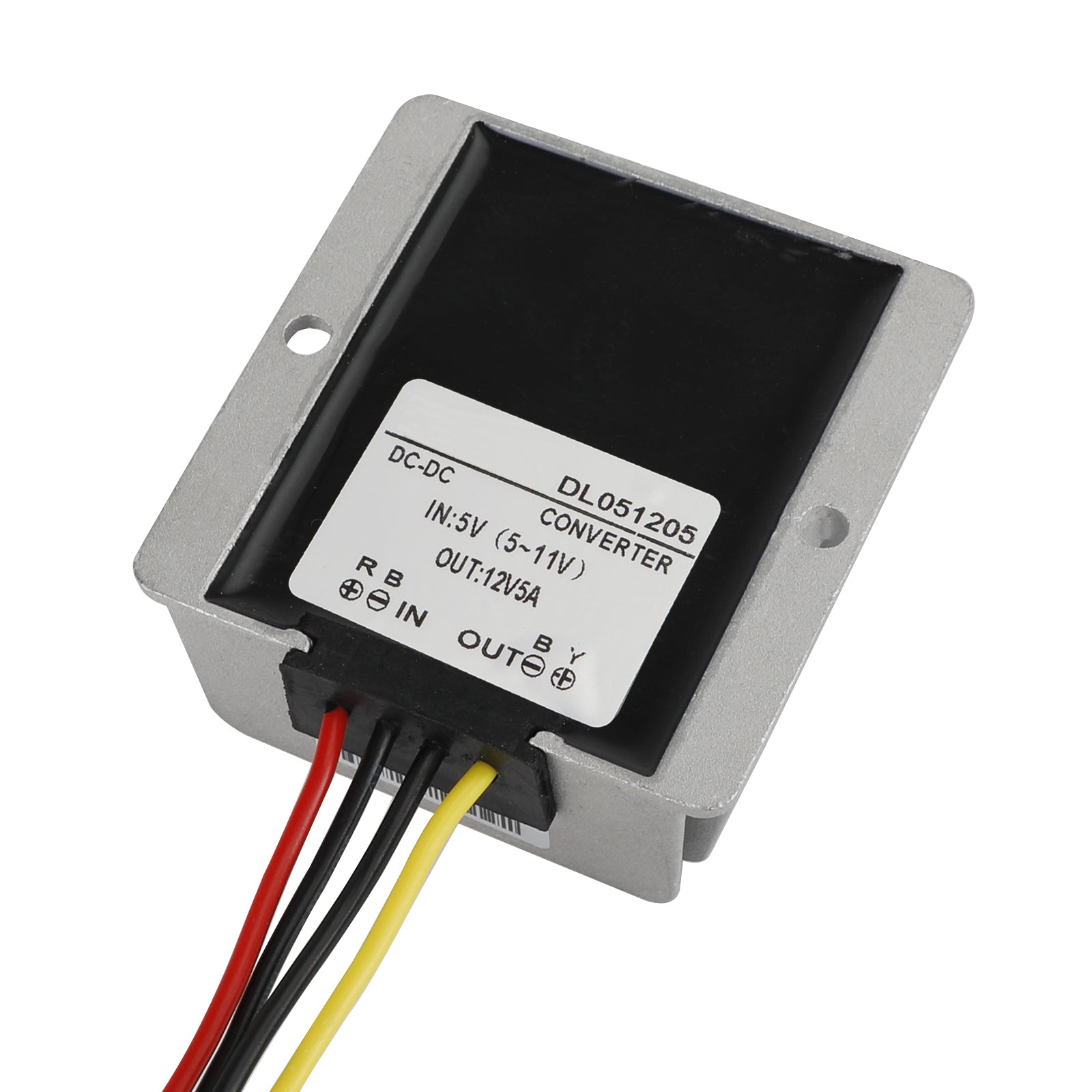 Régulateur de convertisseur d'alimentation de tension étanche DC 5V ~ 11V à 12V 5A